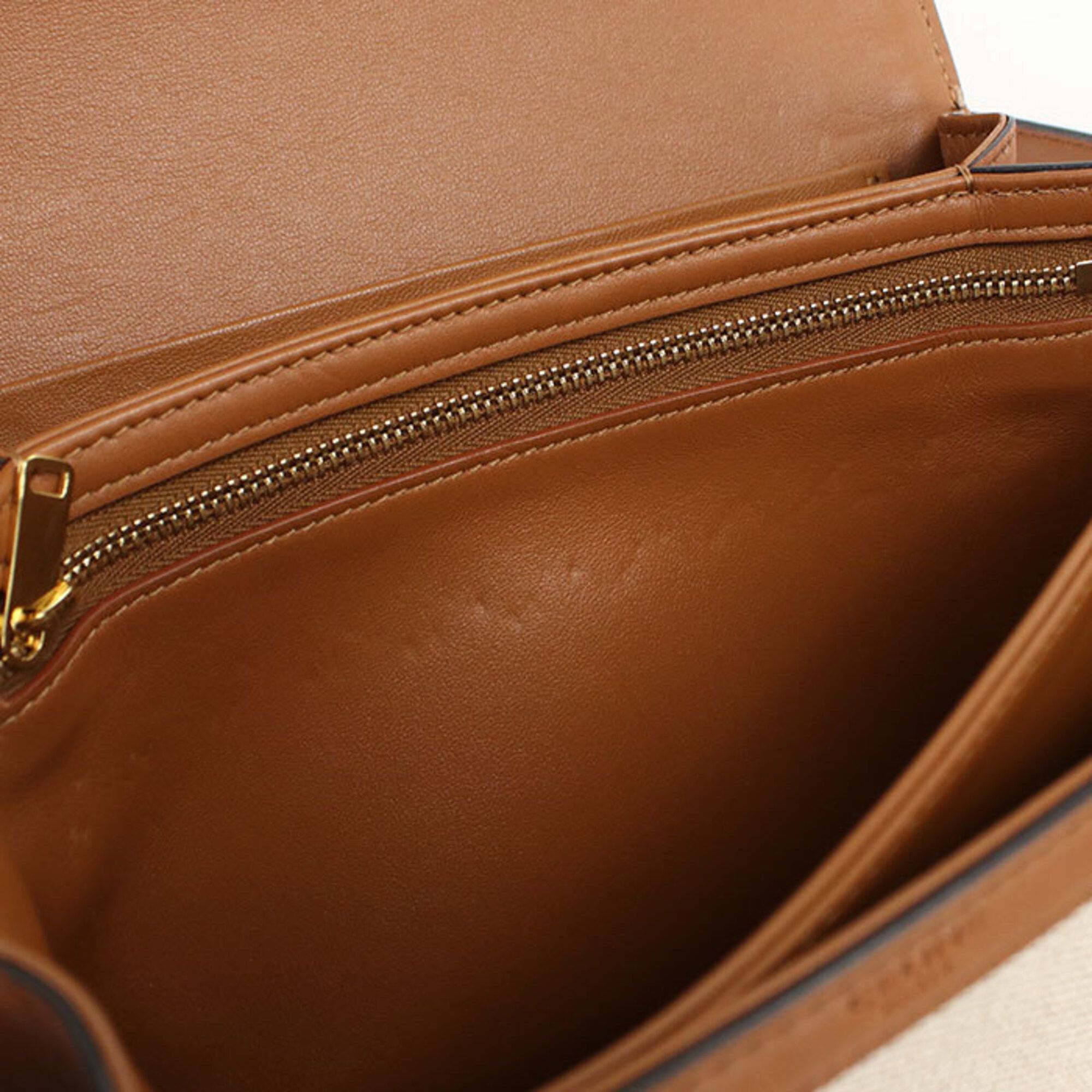 Leather Jacquard Shoulder Bag (Pre-Owned) - Celine - Modalova