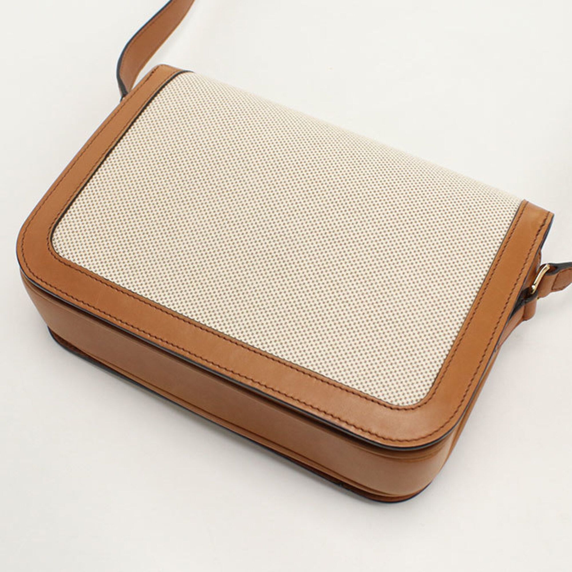 Leather Jacquard Shoulder Bag (Pre-Owned) - Celine - Modalova
