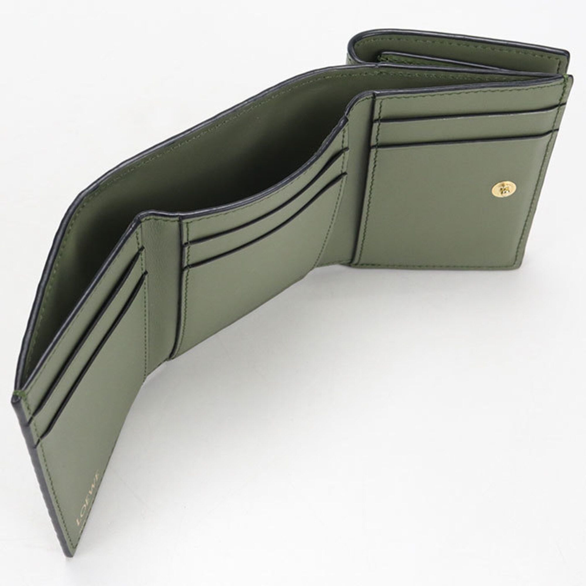 Leather Wallet (Tri-Fold) (Pre-Owned) - Loewe - Modalova