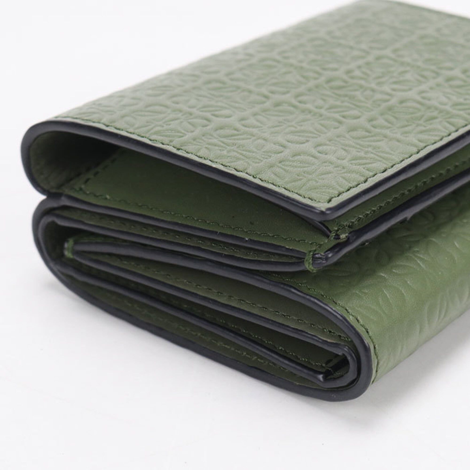 Leather Wallet (Tri-Fold) (Pre-Owned) - Loewe - Modalova