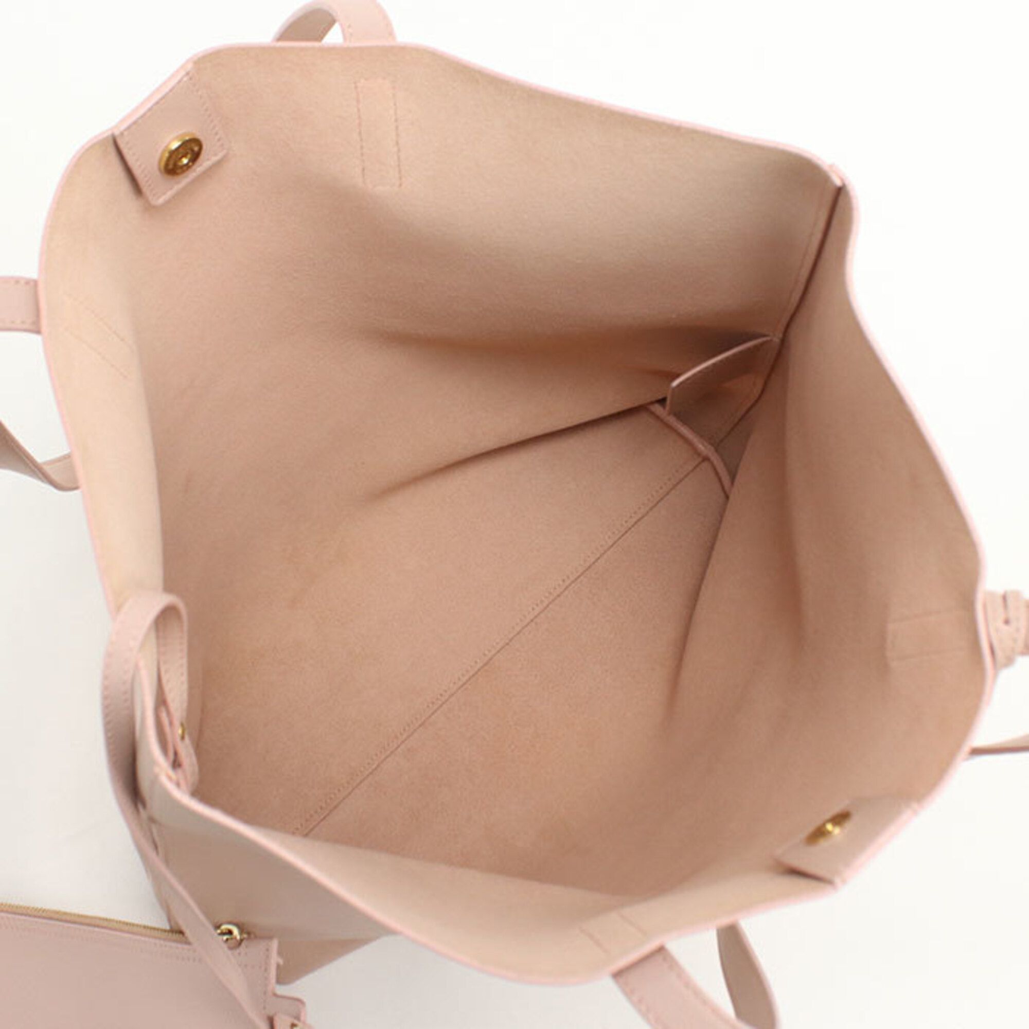 Leather Pouch Tote Bag (Pre-Owned) - Saint Laurent - Modalova