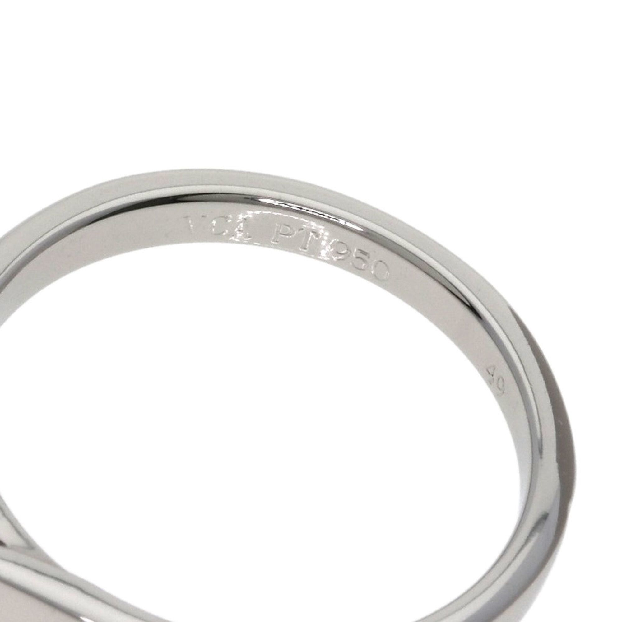 Platinum 950 Band Ring (Pre-Owned) - Van Cleef & Arpels - Modalova