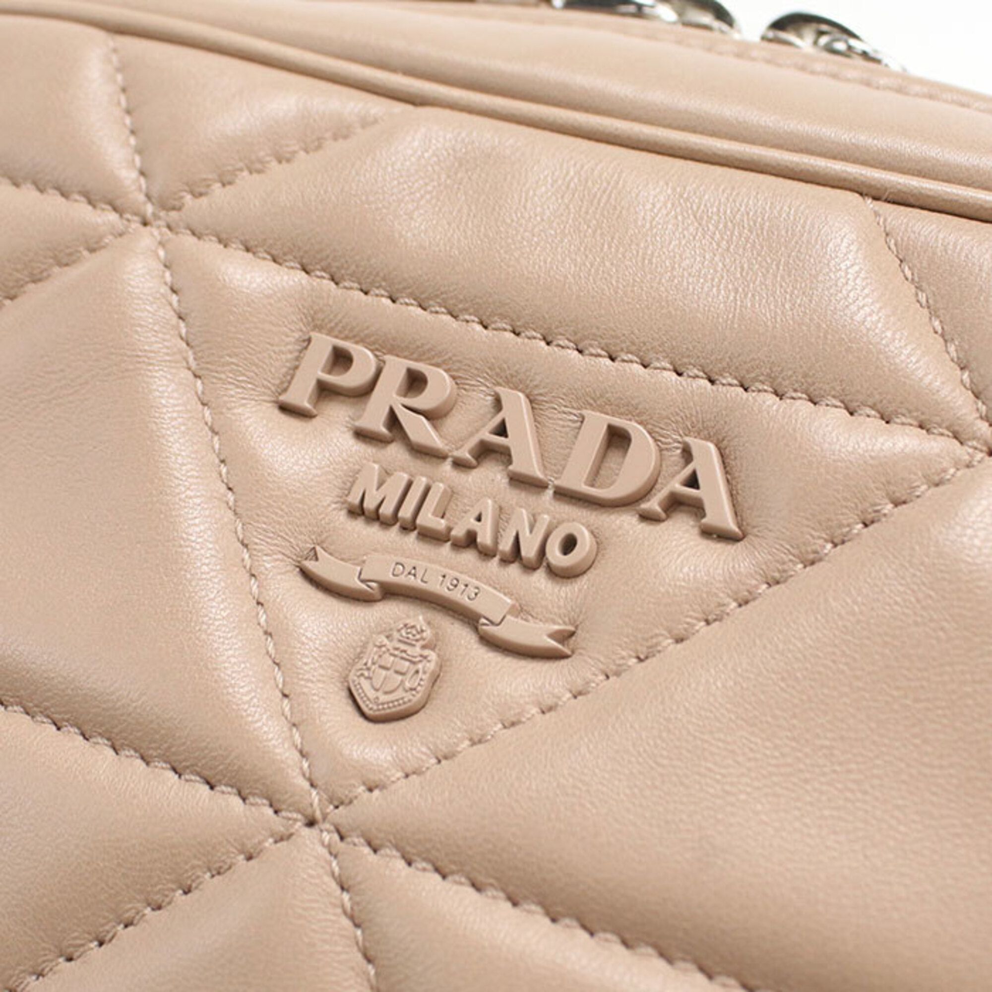 Leather Shoulder Bag (Pre-Owned) - Prada - Modalova