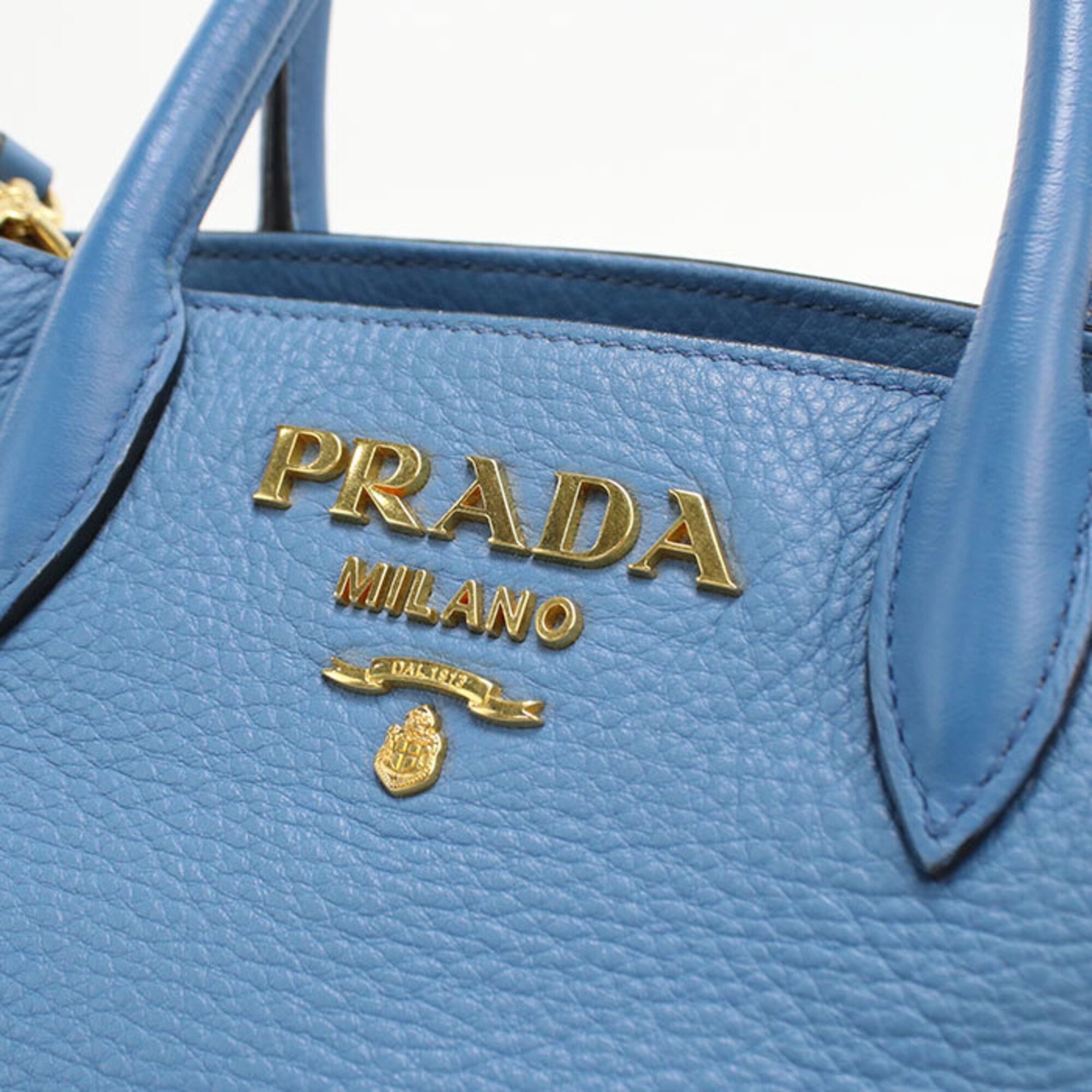 Leather Handbag (Pre-Owned) - Prada - Modalova