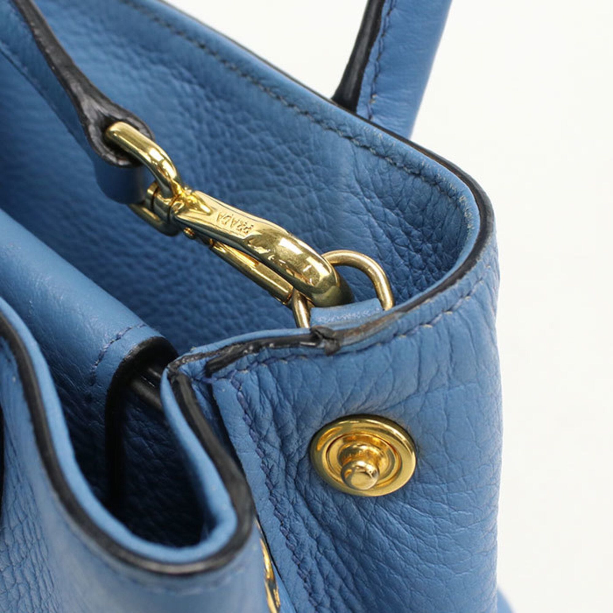 Leather Handbag (Pre-Owned) - Prada - Modalova
