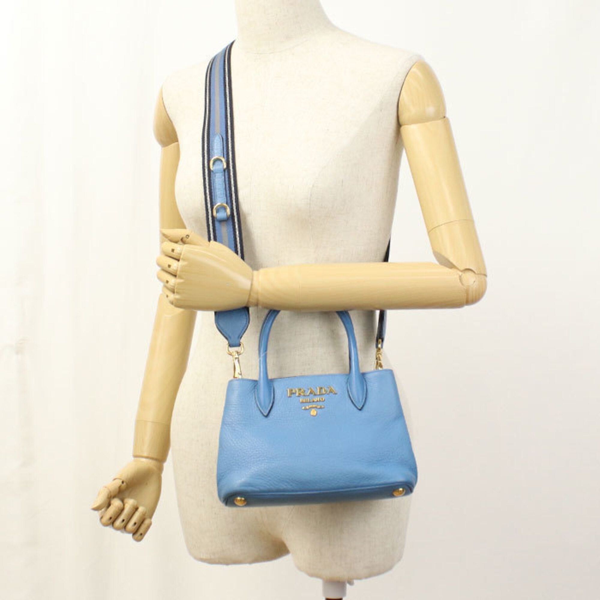 Leather Handbag (Pre-Owned) - Prada - Modalova