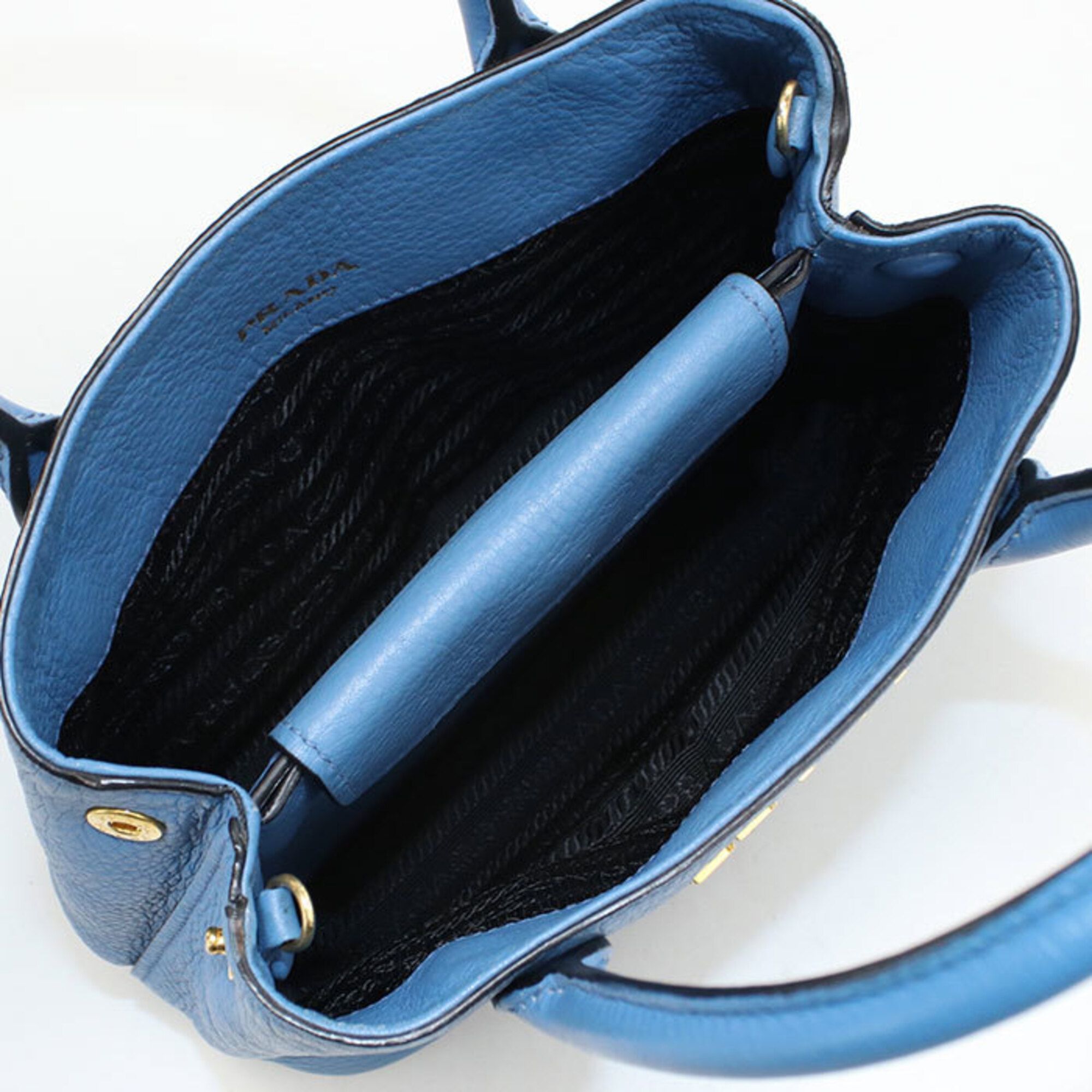 Leather Handbag (Pre-Owned) - Prada - Modalova