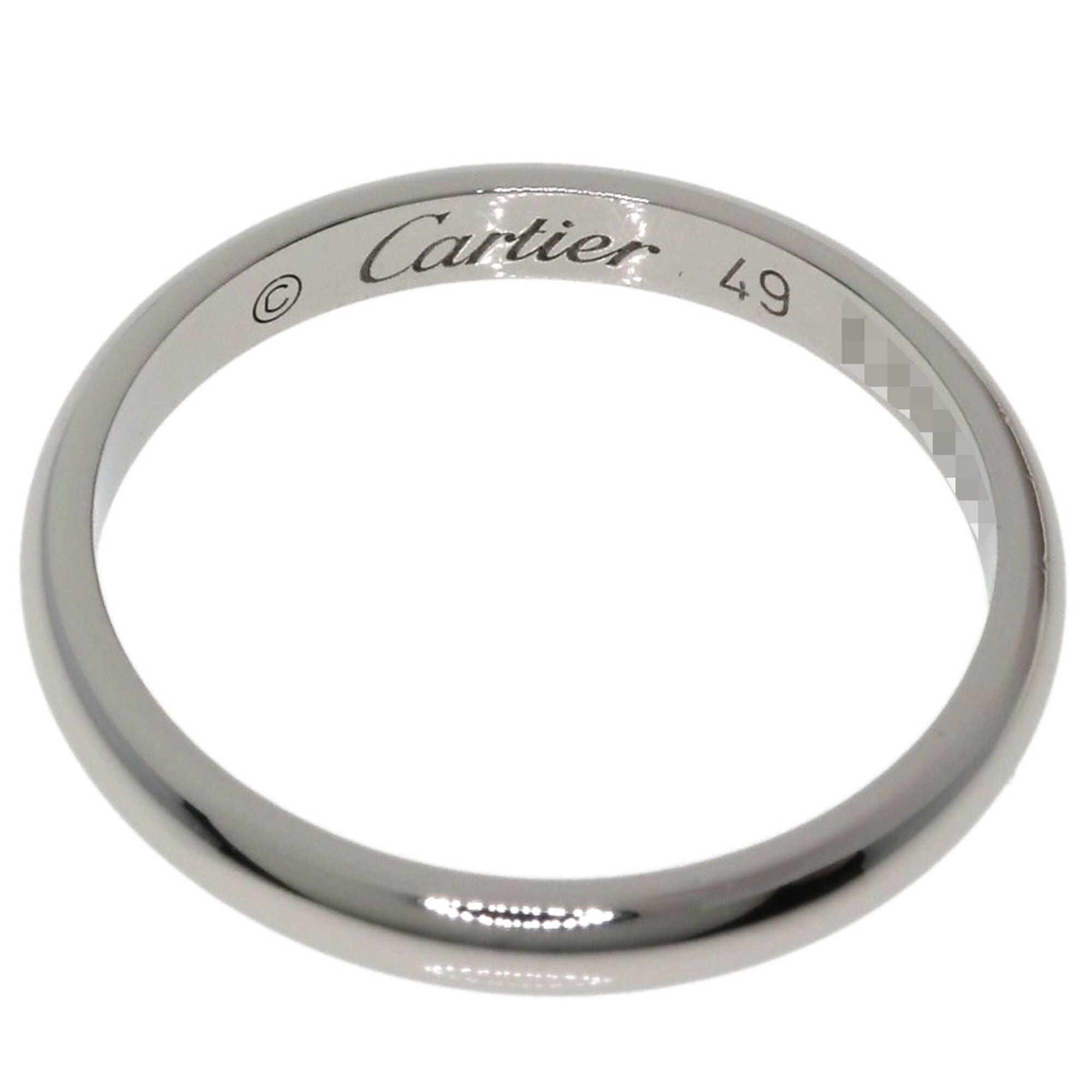 Platinum 950 Band Ring (Pre-Owned) - Cartier - Modalova