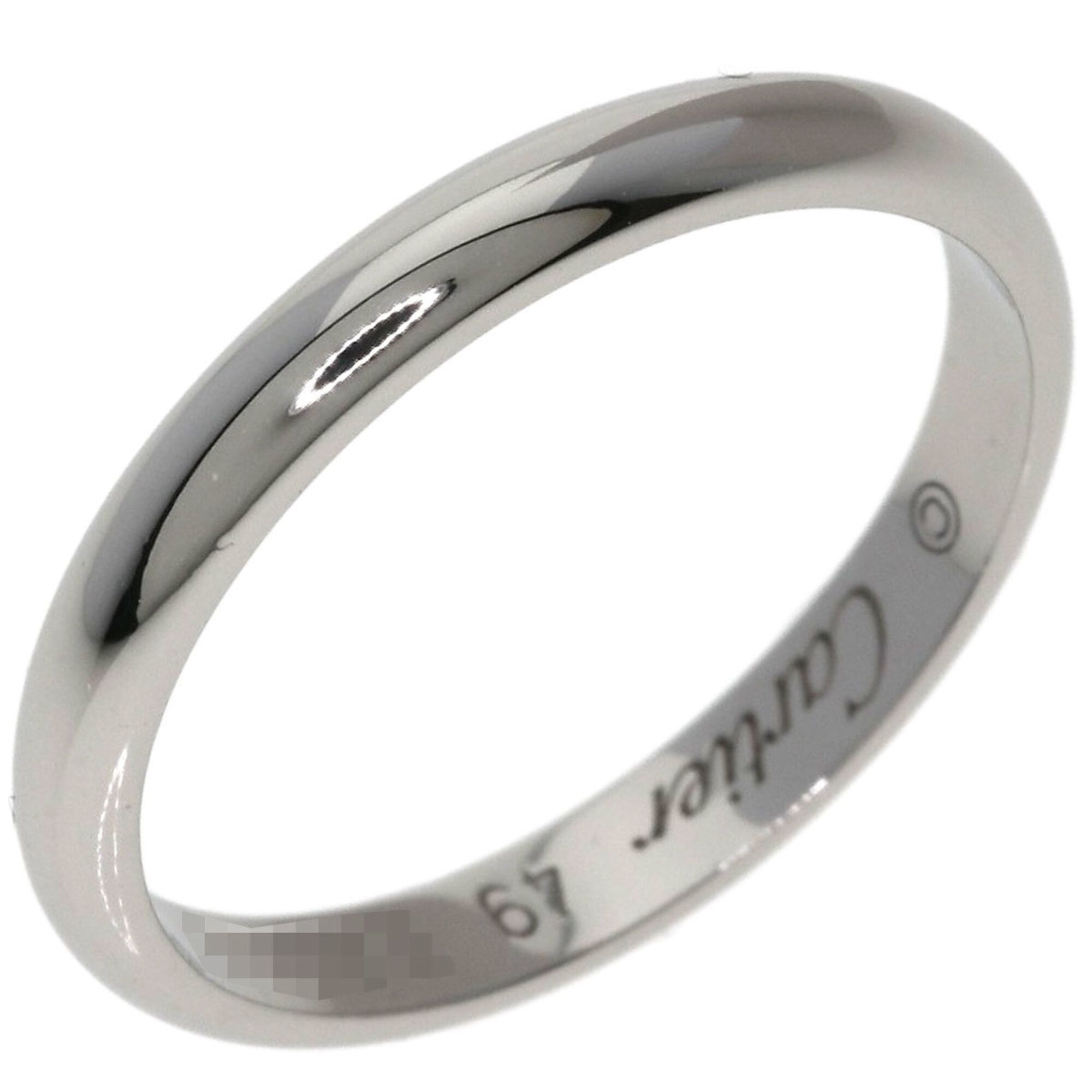 Platinum 950 Band Ring (Pre-Owned) - Cartier - Modalova