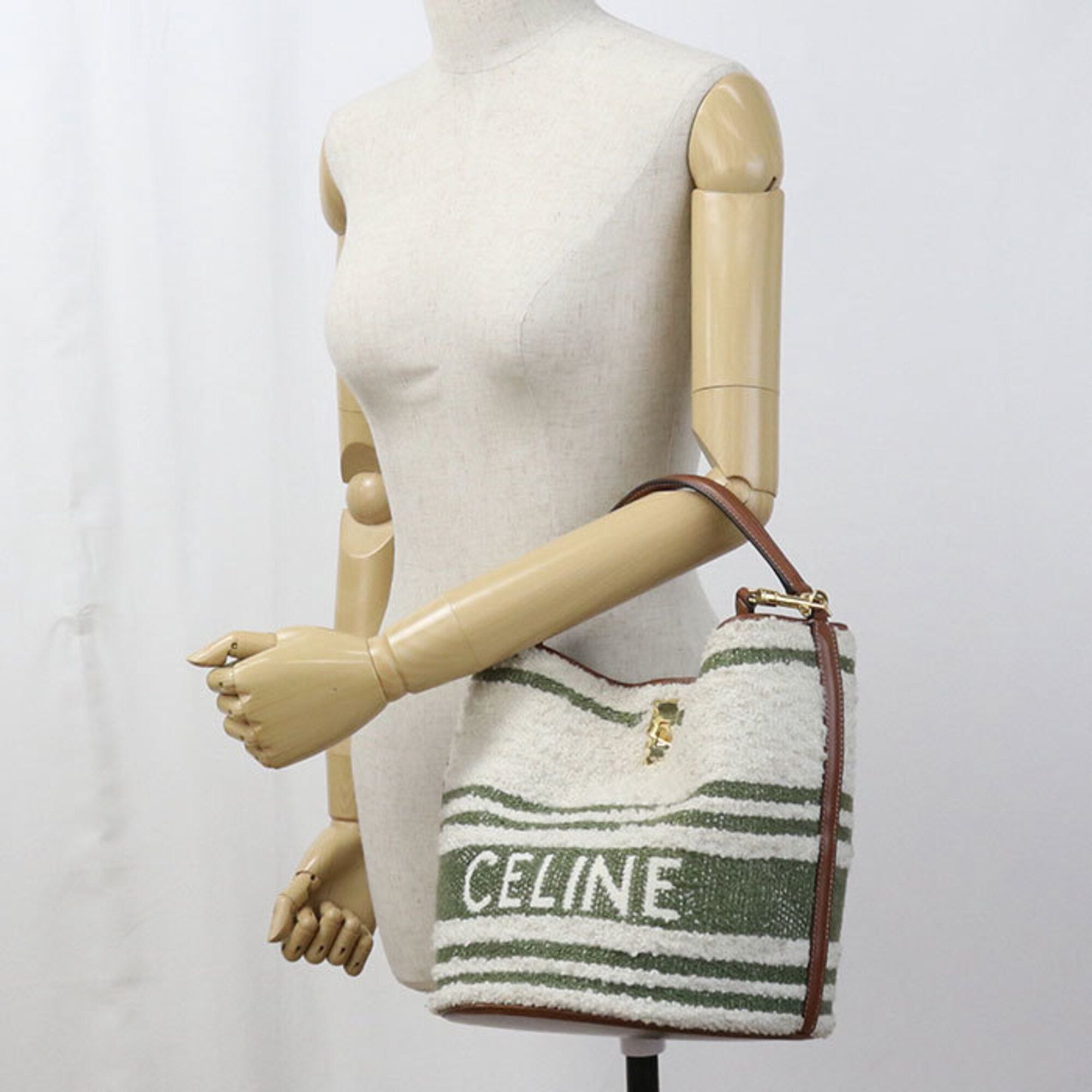 Pile Fabric Handbag (Pre-Owned) - Celine - Modalova