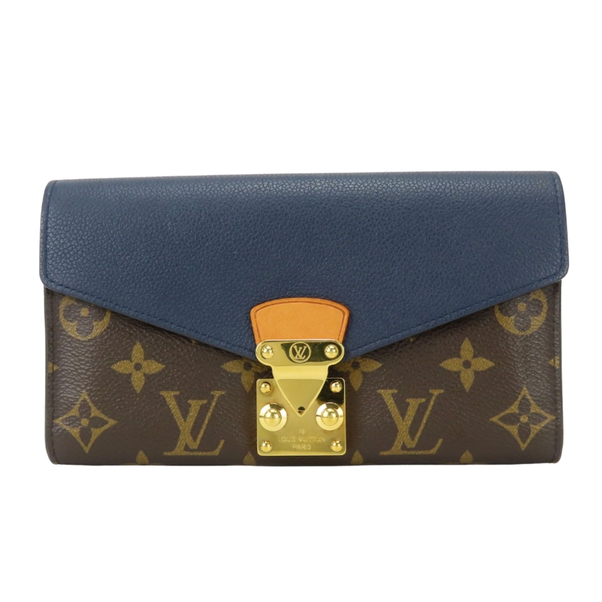 Leather Long Wallet (Bi-Fold) (Pre-Owned) - Louis Vuitton - Modalova