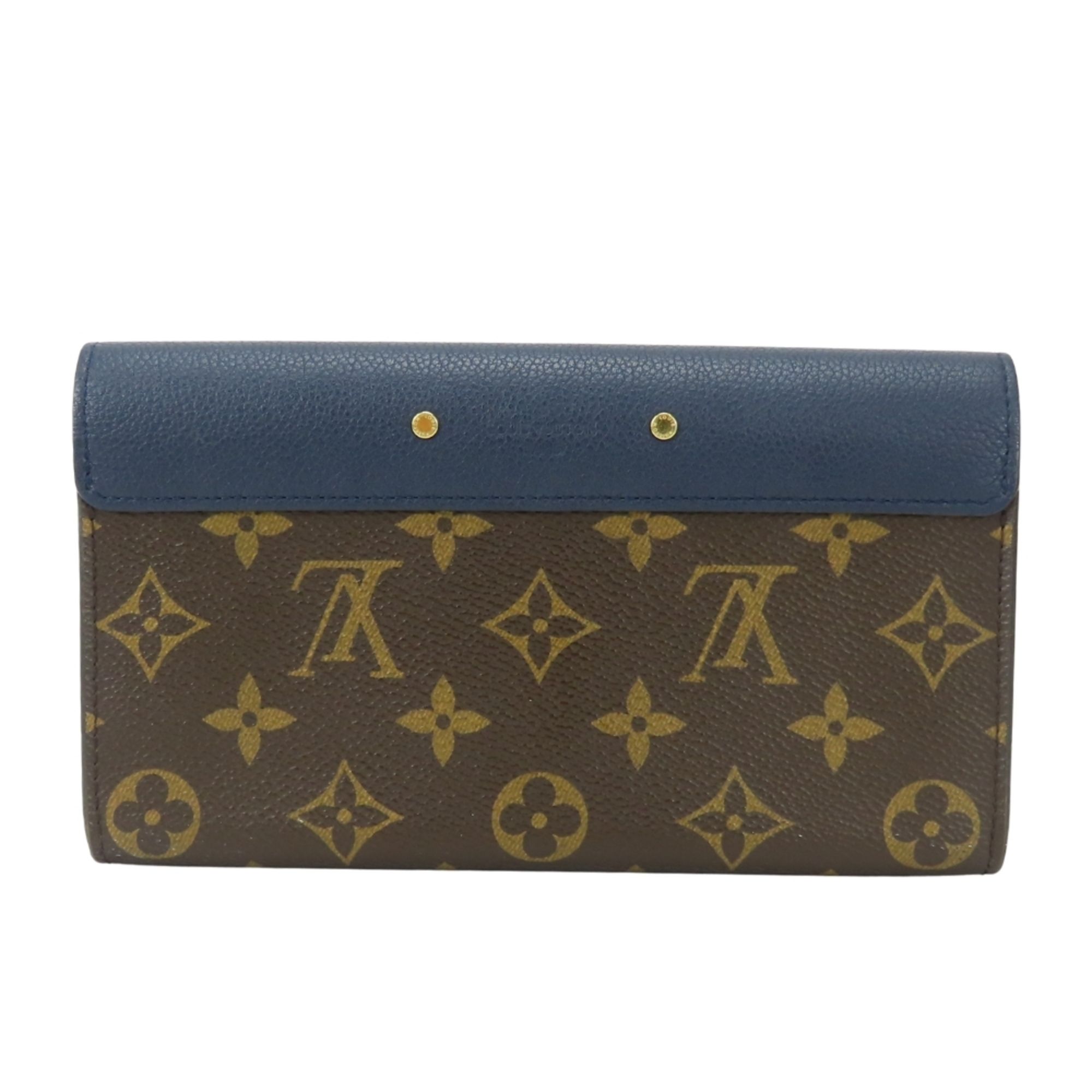 Leather Long Wallet (Bi-Fold) (Pre-Owned) - Louis Vuitton - Modalova