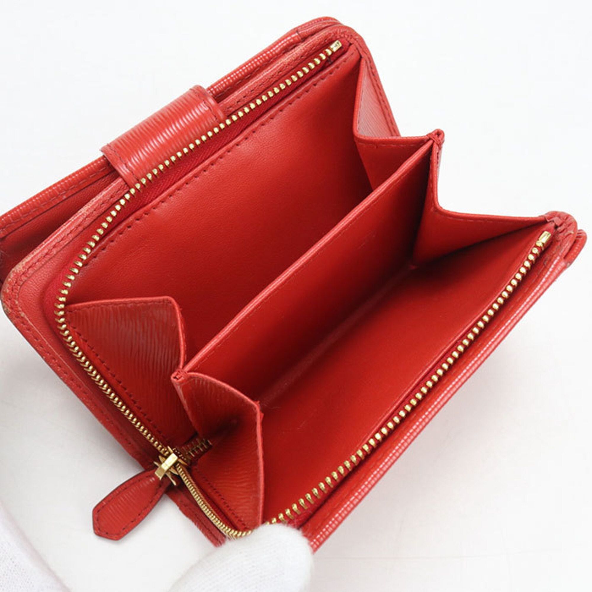 Leather Wallet (Bi-Fold) (Pre-Owned) - Prada - Modalova
