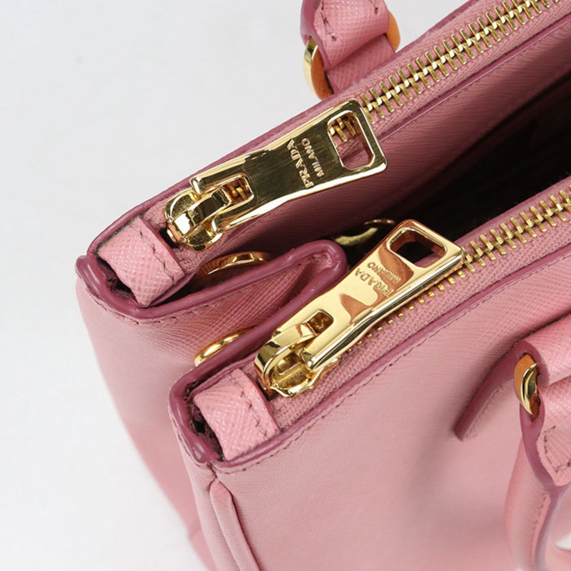 Leather Tote Bag (Pre-Owned) - Prada - Modalova