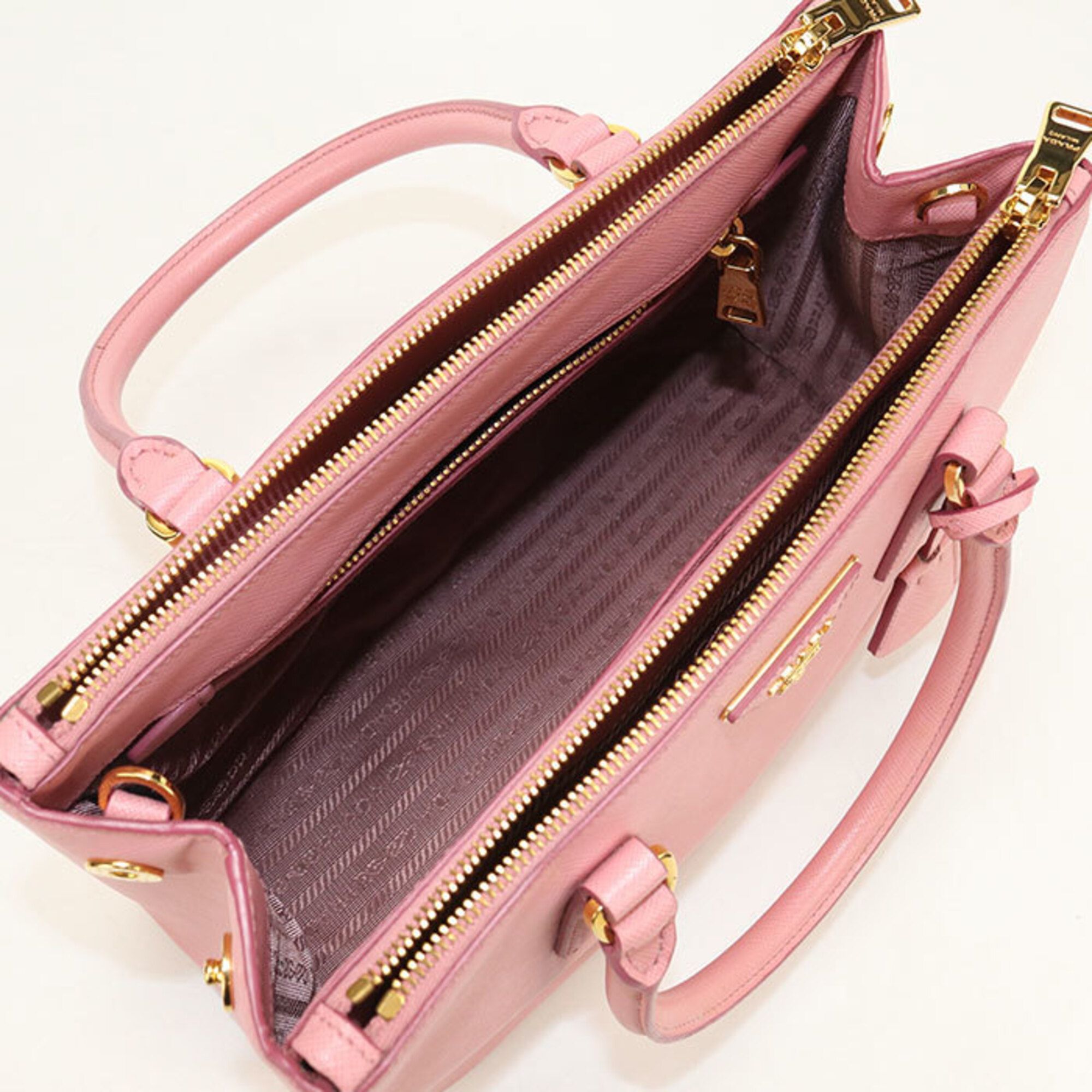 Leather Tote Bag (Pre-Owned) - Prada - Modalova