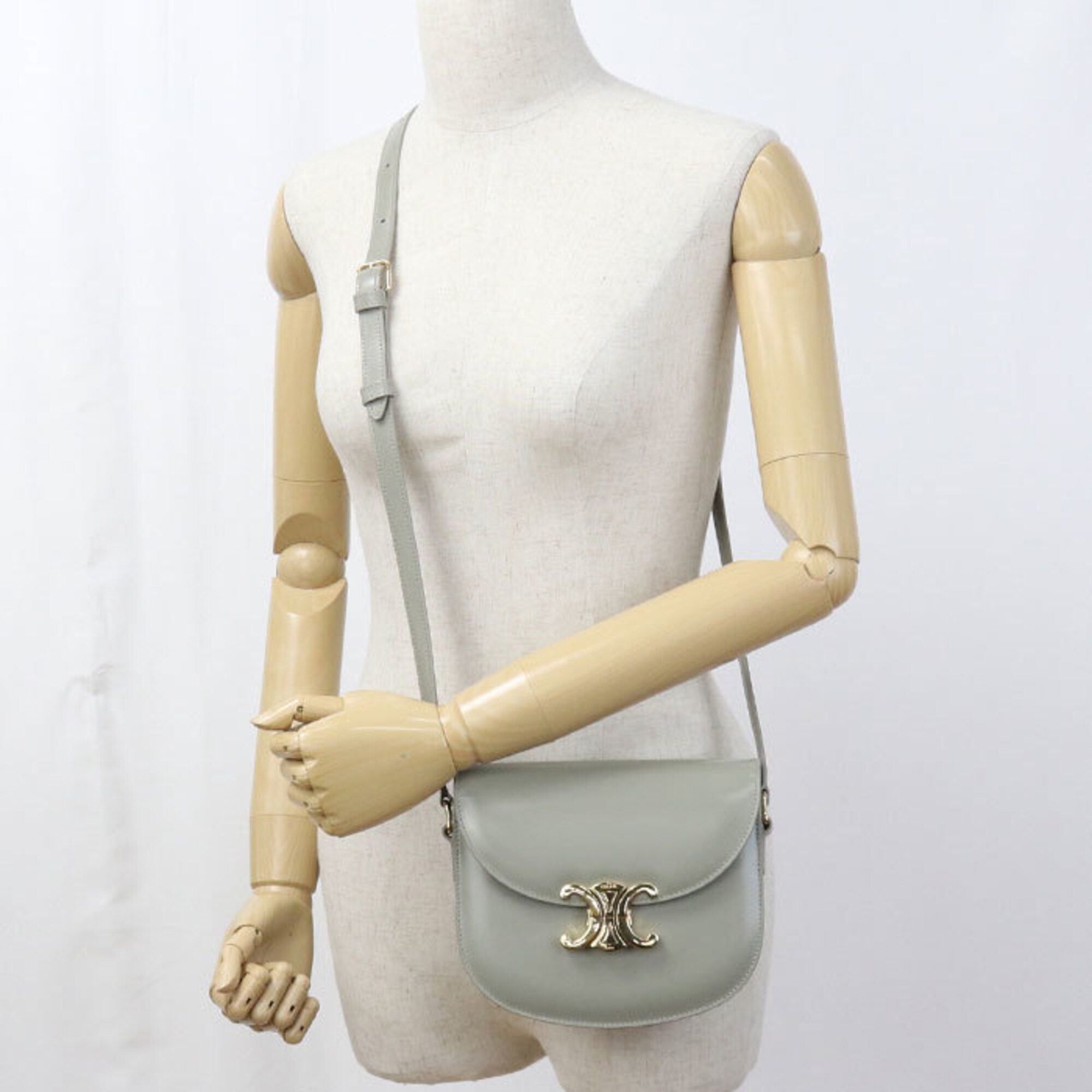 Leather Shoulder Bag (Pre-Owned) - Celine - Modalova