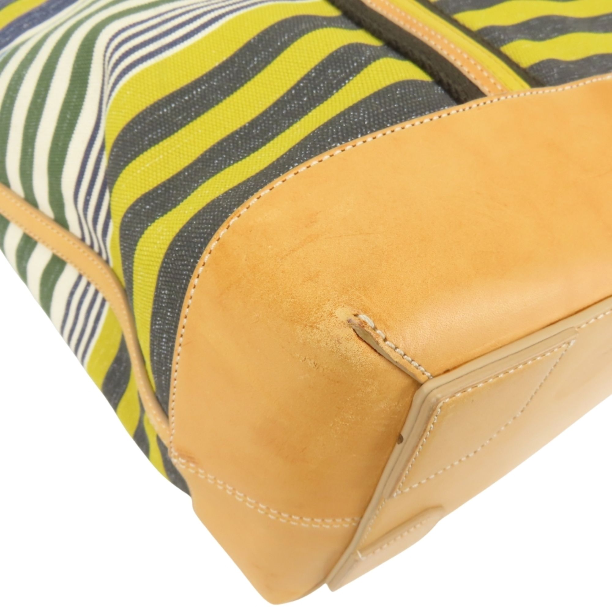 Canvas Leather Tote Bag (Pre-Owned) - Coach - Modalova