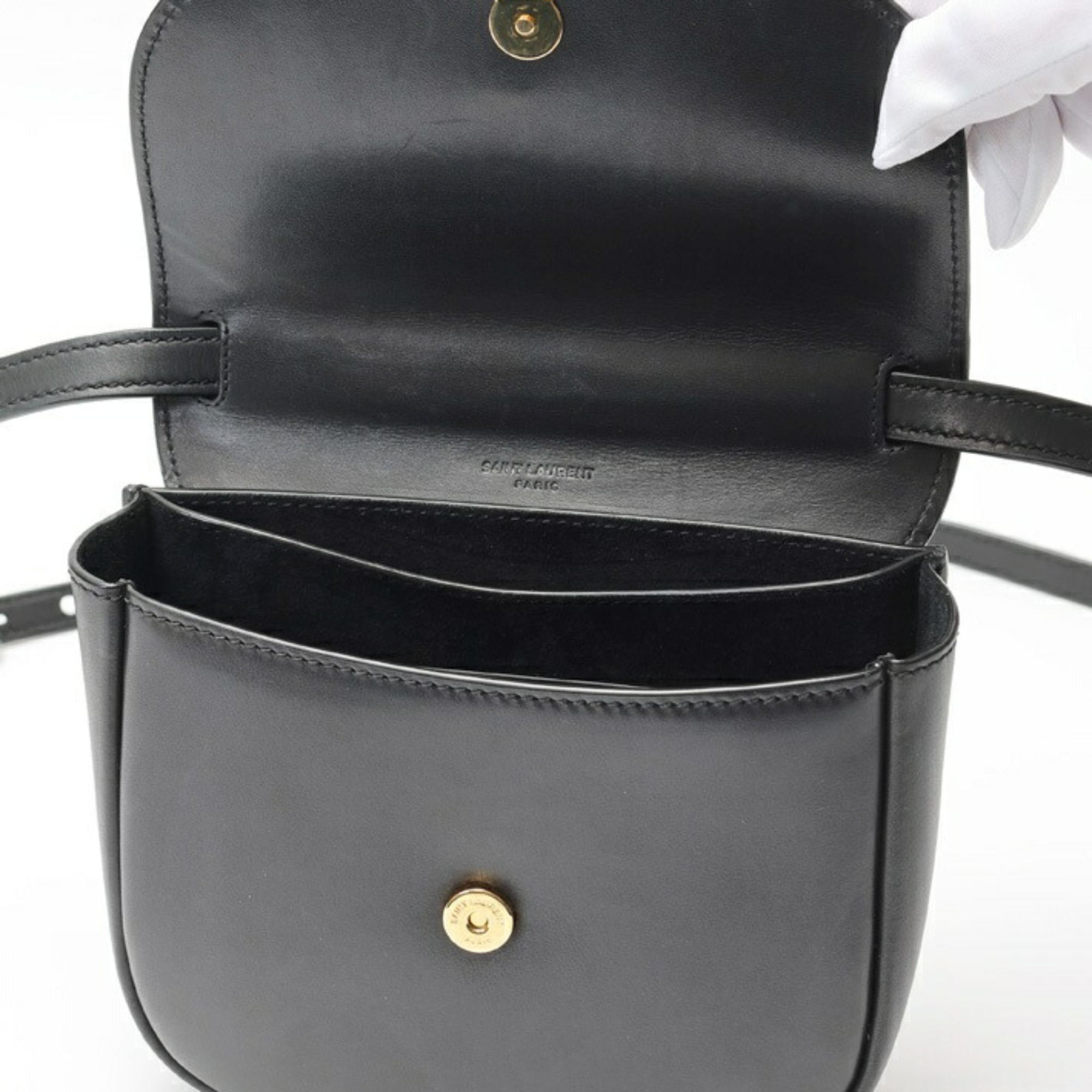Leather Shoulder Bag (Pre-Owned) - Saint Laurent - Modalova