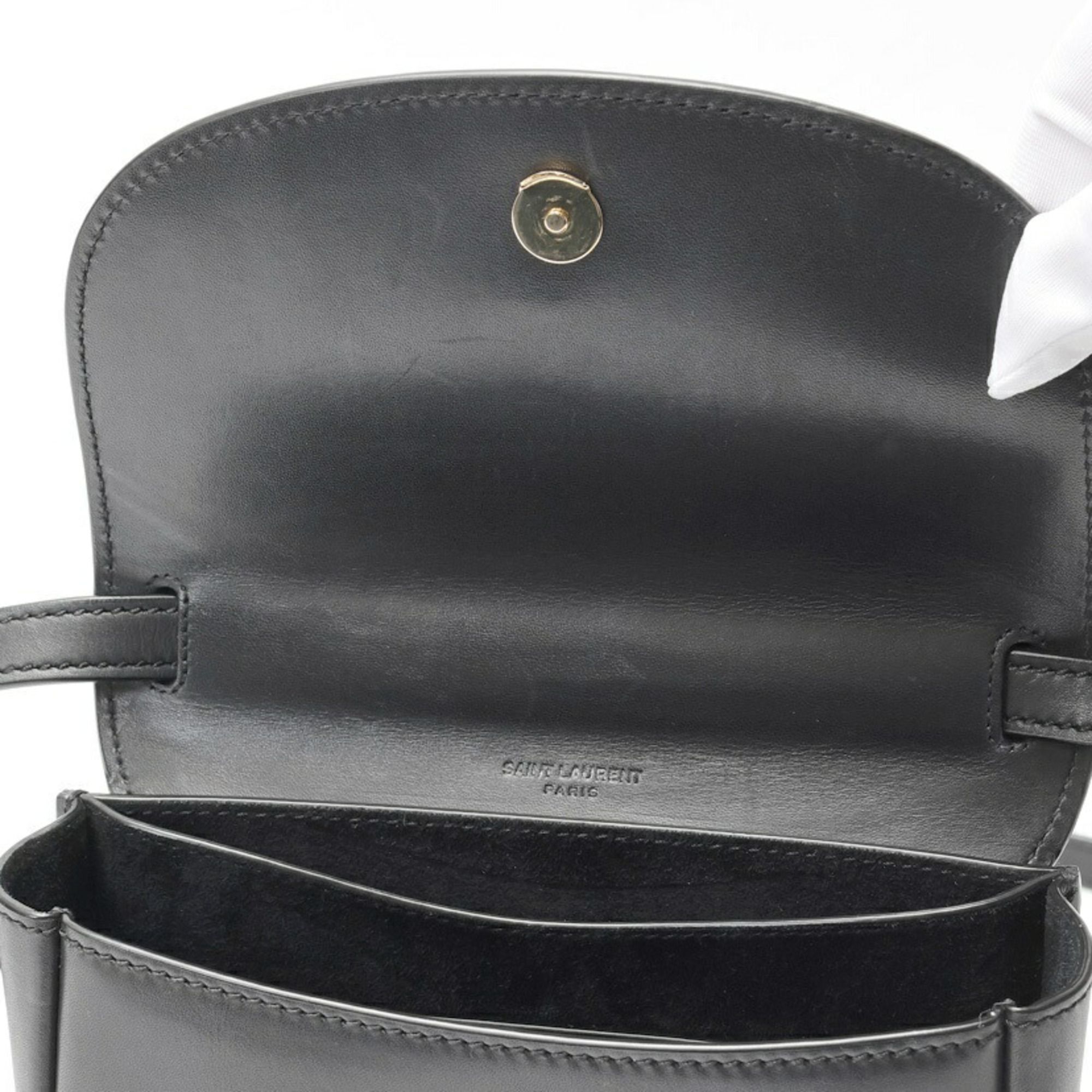 Leather Shoulder Bag (Pre-Owned) - Saint Laurent - Modalova