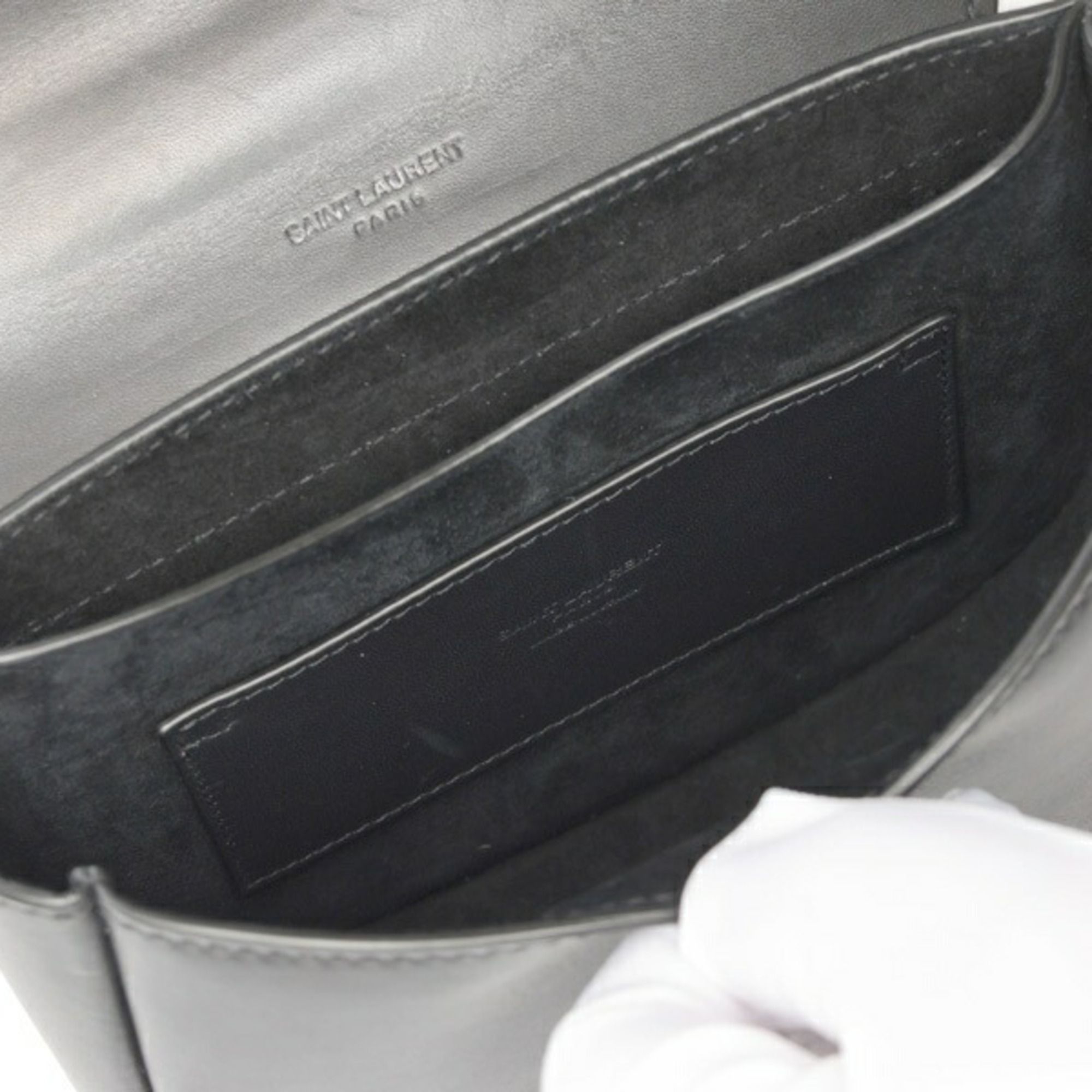 Leather Shoulder Bag (Pre-Owned) - Saint Laurent - Modalova