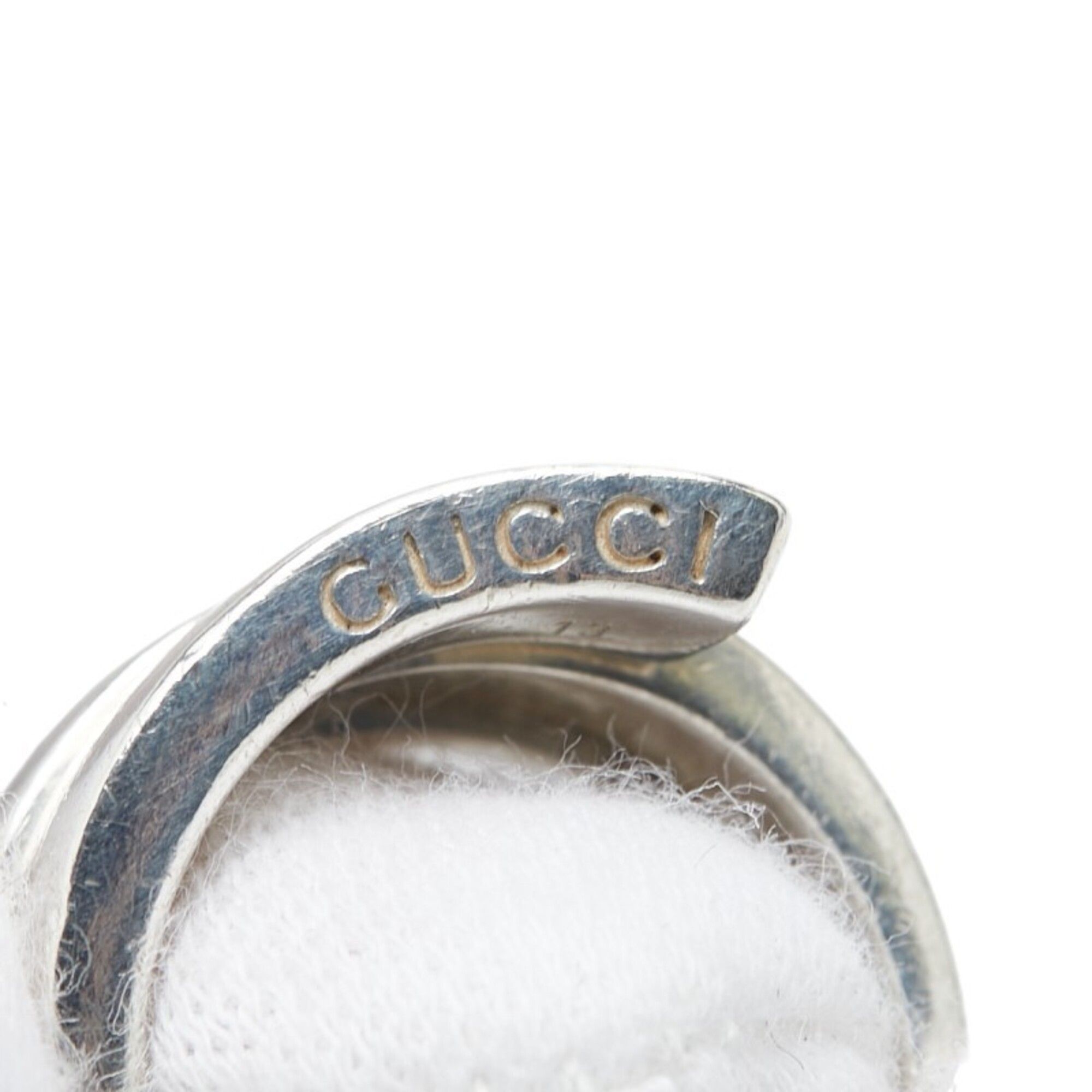 Silver Silver 925 Band Ring (Pre-Owned) - Gucci - Modalova