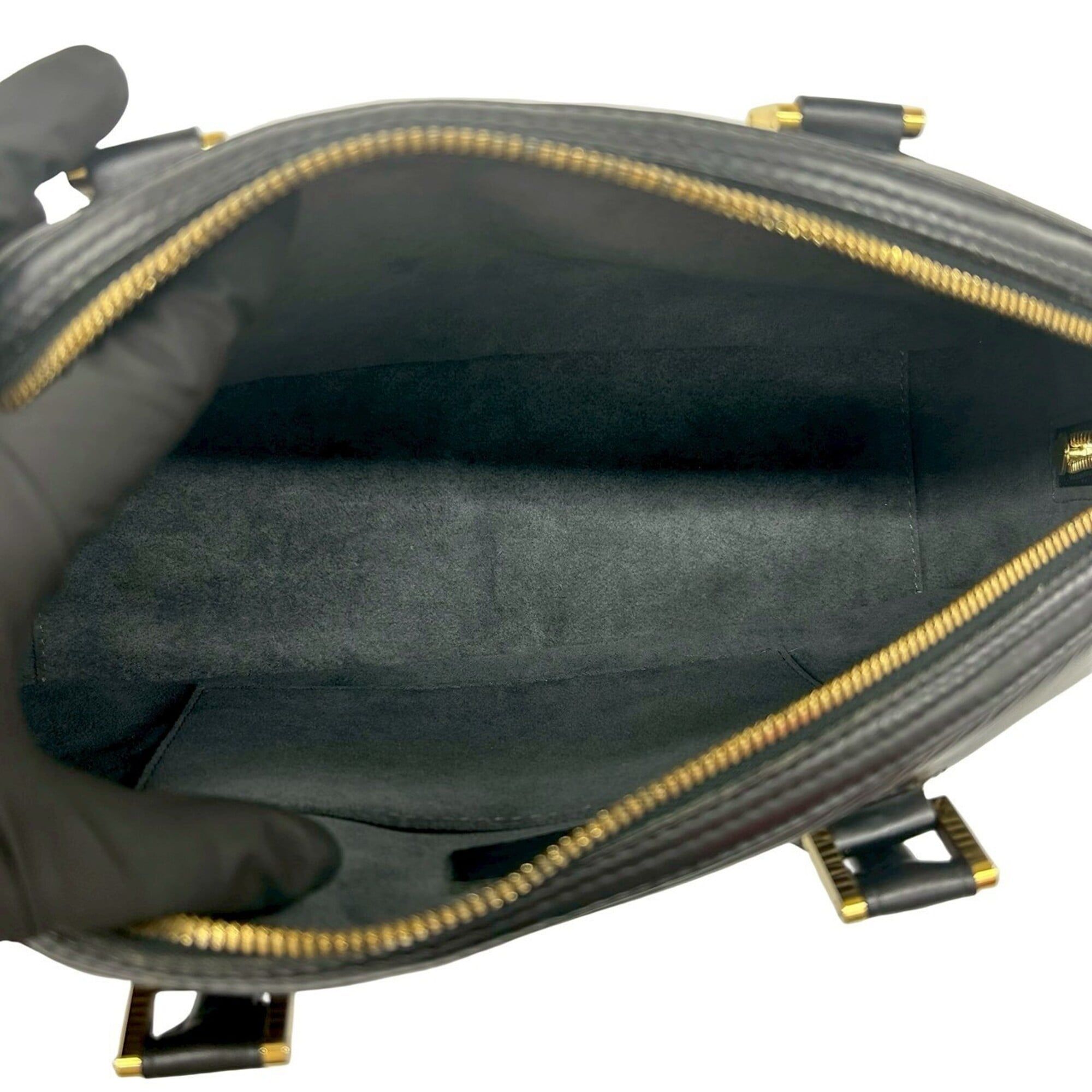 Leather Boston Bag Handbag (Pre-Owned) - Louis Vuitton - Modalova