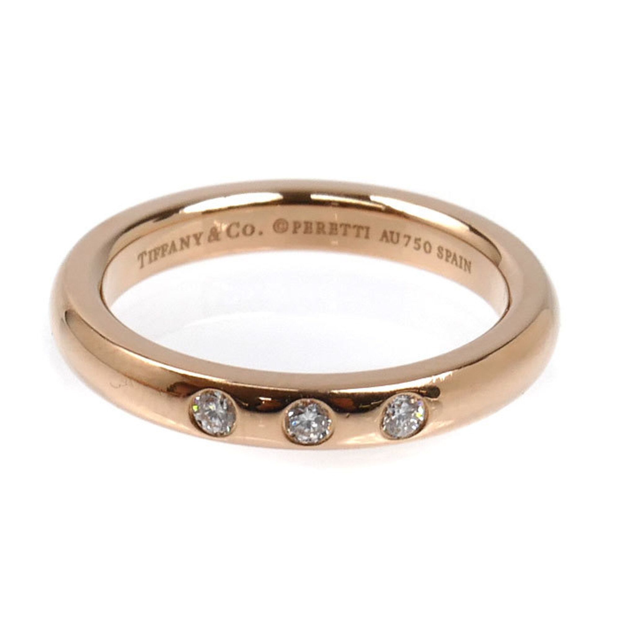 Pink Gold (18K) Band Ring (Pre-Owned) - Tiffany - Modalova