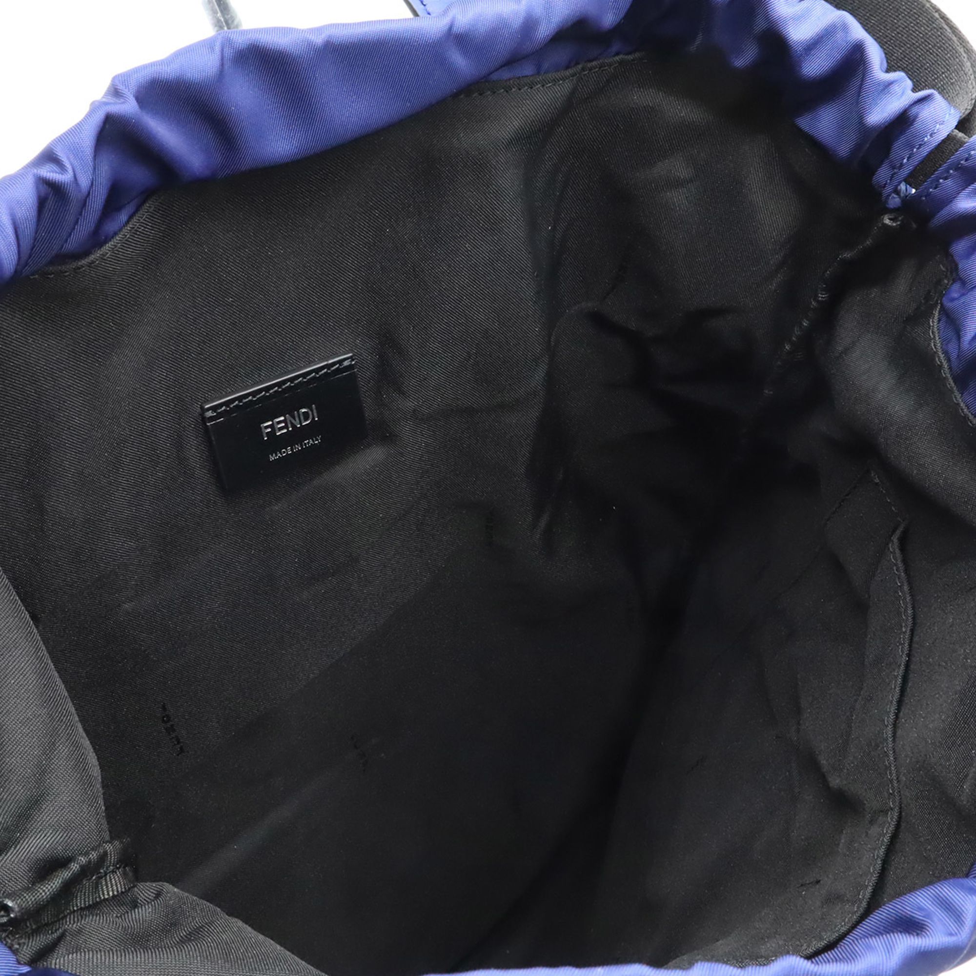 Nylon Leather Backpack (Pre-Owned) - Fendi - Modalova