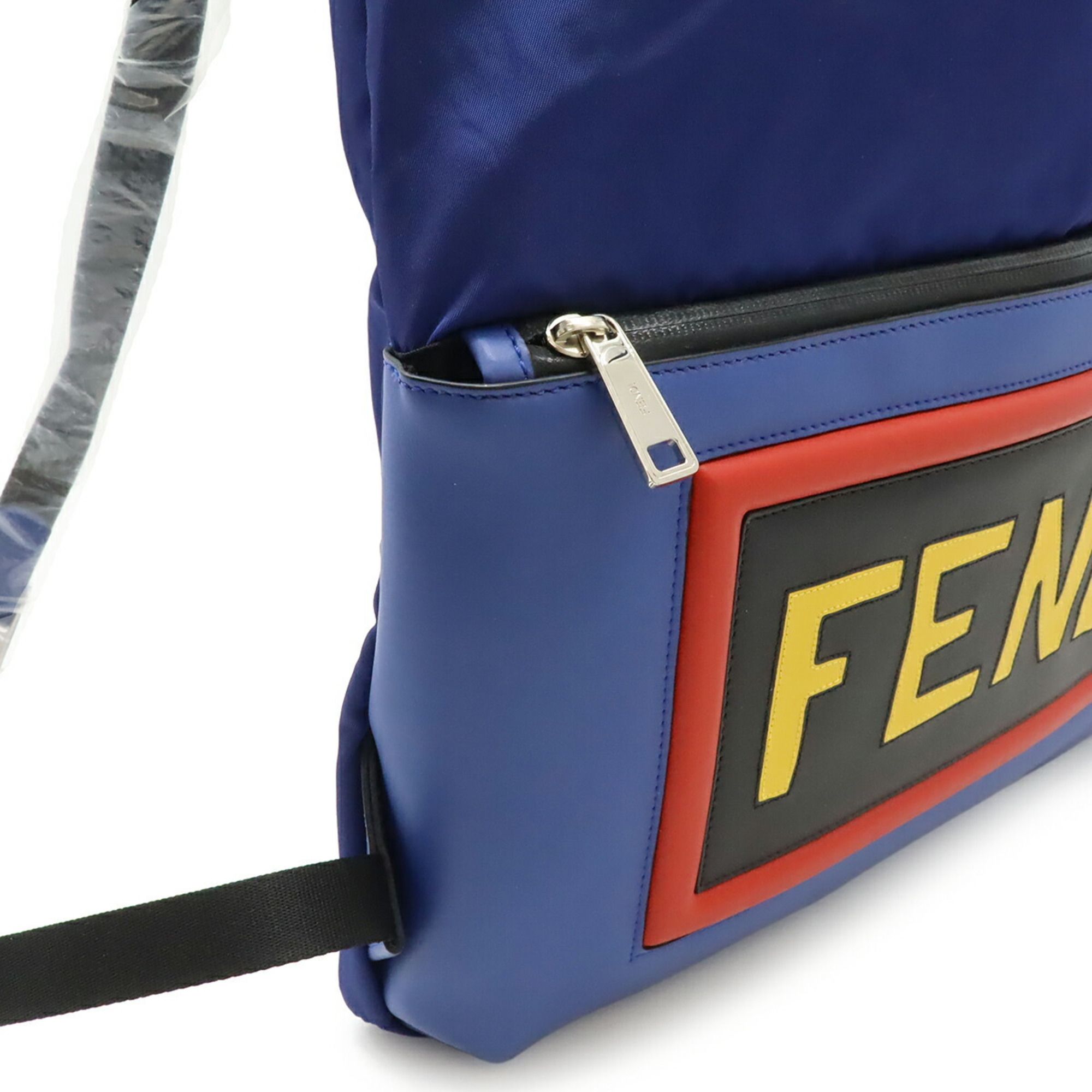 Nylon Leather Backpack (Pre-Owned) - Fendi - Modalova