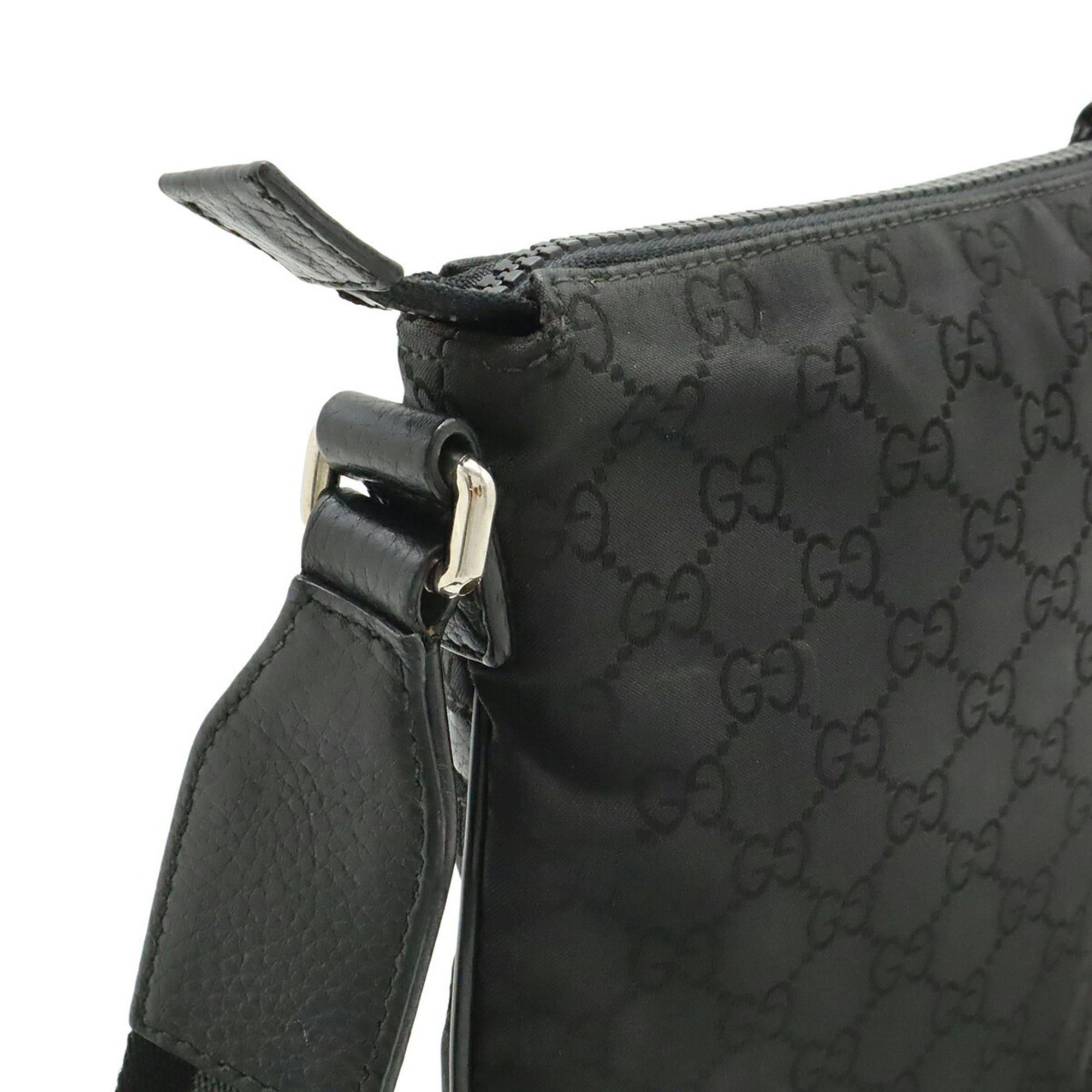 Nylon Leather Shoulder Bag (Pre-Owned) - Gucci - Modalova