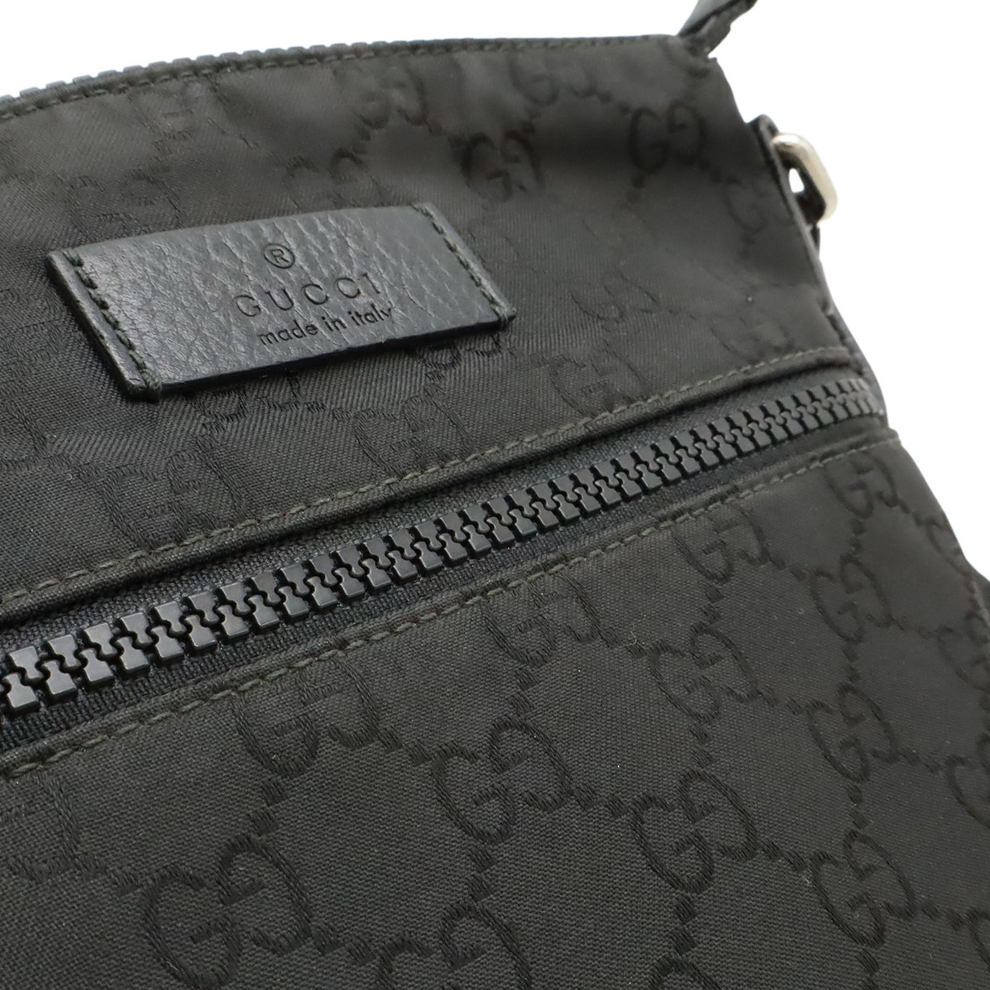 Nylon Leather Shoulder Bag (Pre-Owned) - Gucci - Modalova