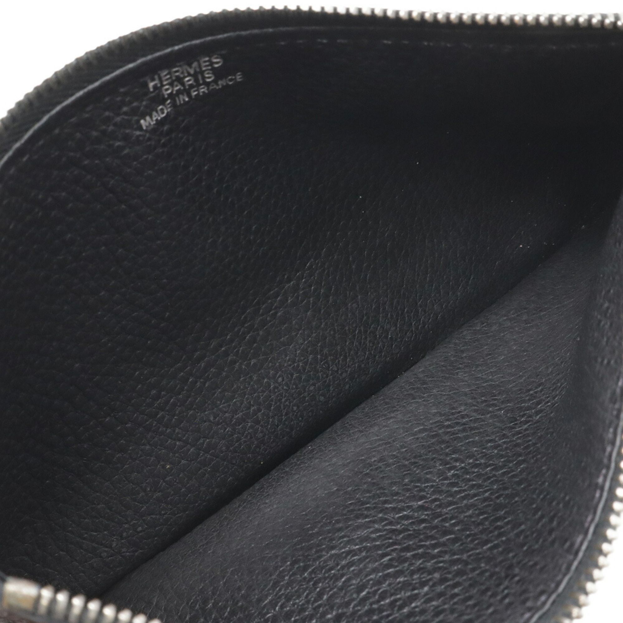 Dogon Duo Taurillon Clemence Leather Long Wallet (Bi-Fold) (Pre-Owned) - Hermes - Modalova