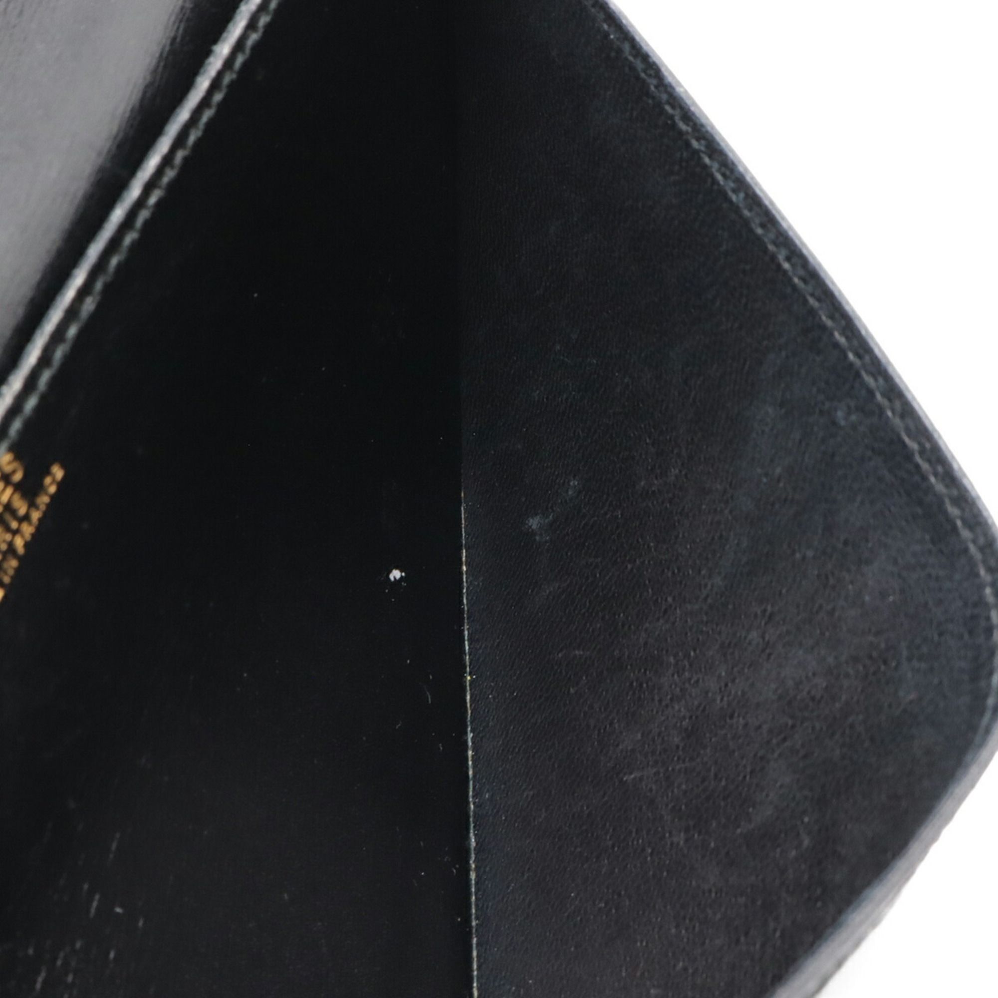 Osaka Box Calf Leather Long Wallet (Bi-Fold) (Pre-Owned) - Hermes - Modalova