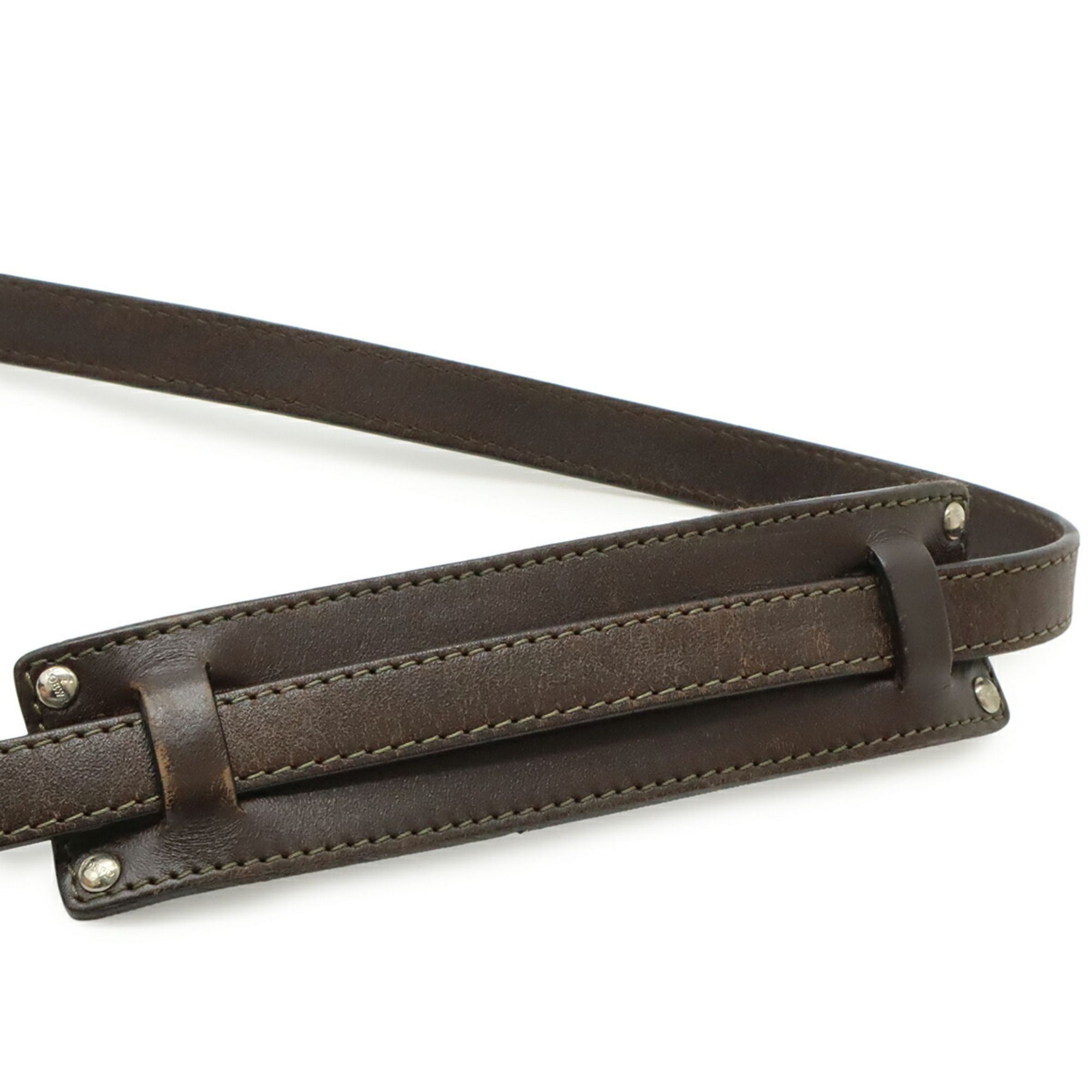 Leather Shoulder Bag (Pre-Owned) - Loewe - Modalova