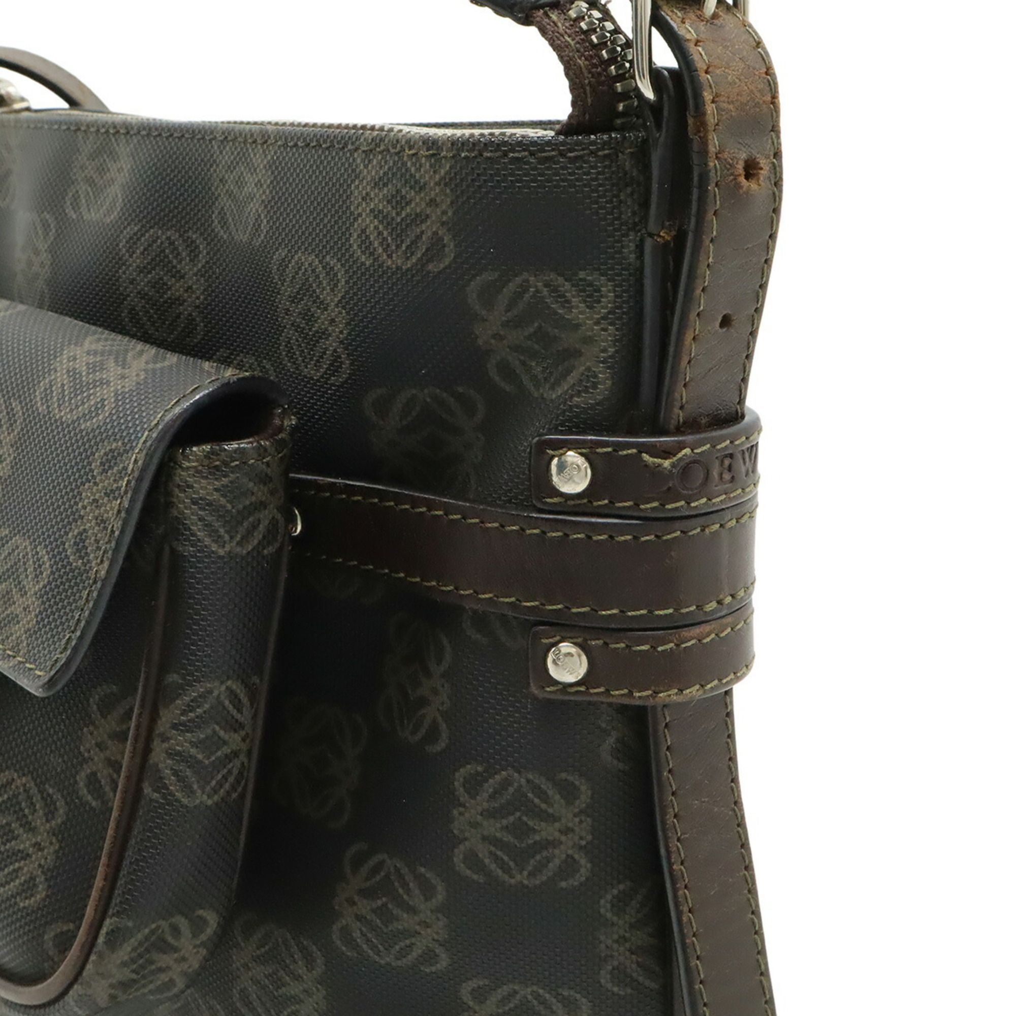 Leather Shoulder Bag (Pre-Owned) - Loewe - Modalova