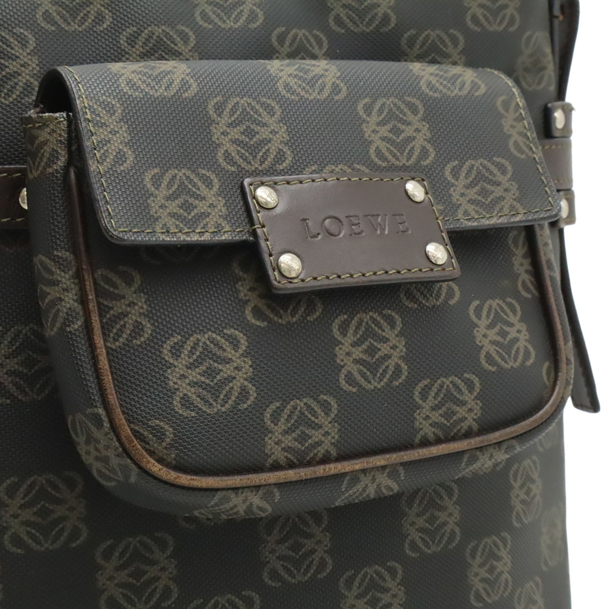 Leather Shoulder Bag (Pre-Owned) - Loewe - Modalova