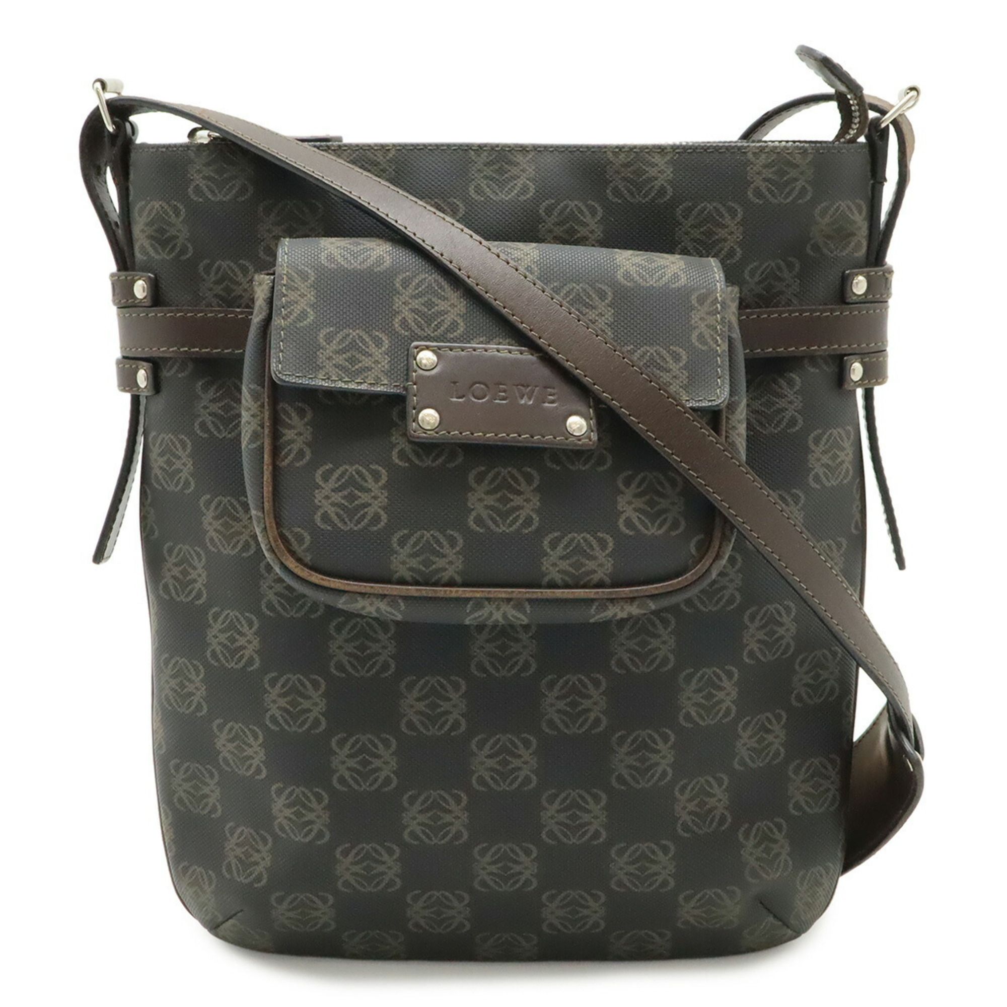 Leather Shoulder Bag (Pre-Owned) - Loewe - Modalova