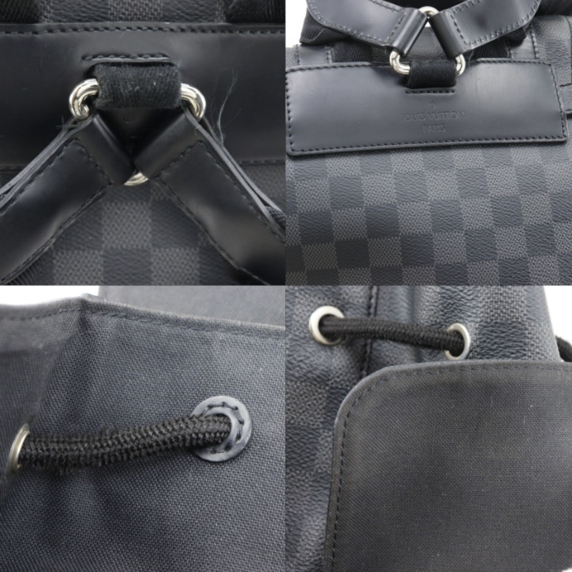 Damier Graphite Canvas Backpack (Pre-Owned) - Louis Vuitton - Modalova