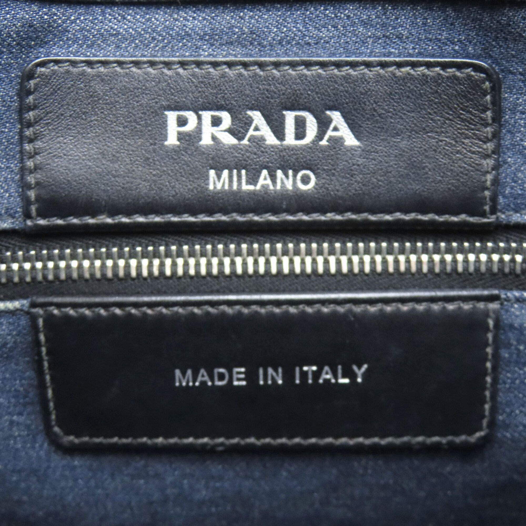Denim Tote Bag (Pre-Owned) - Prada - Modalova