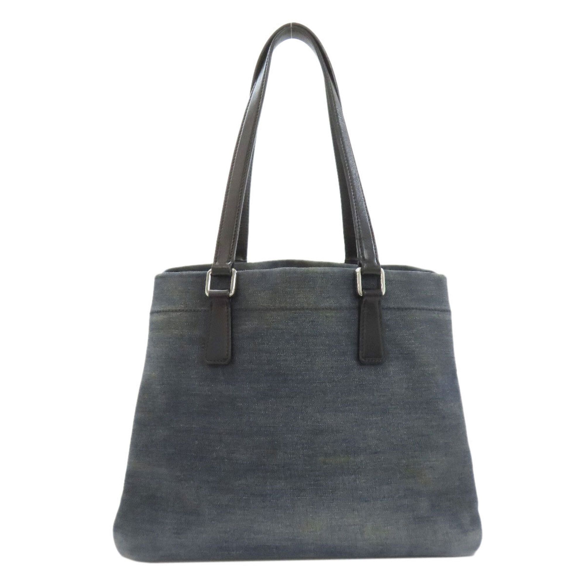 Denim Tote Bag (Pre-Owned) - Prada - Modalova