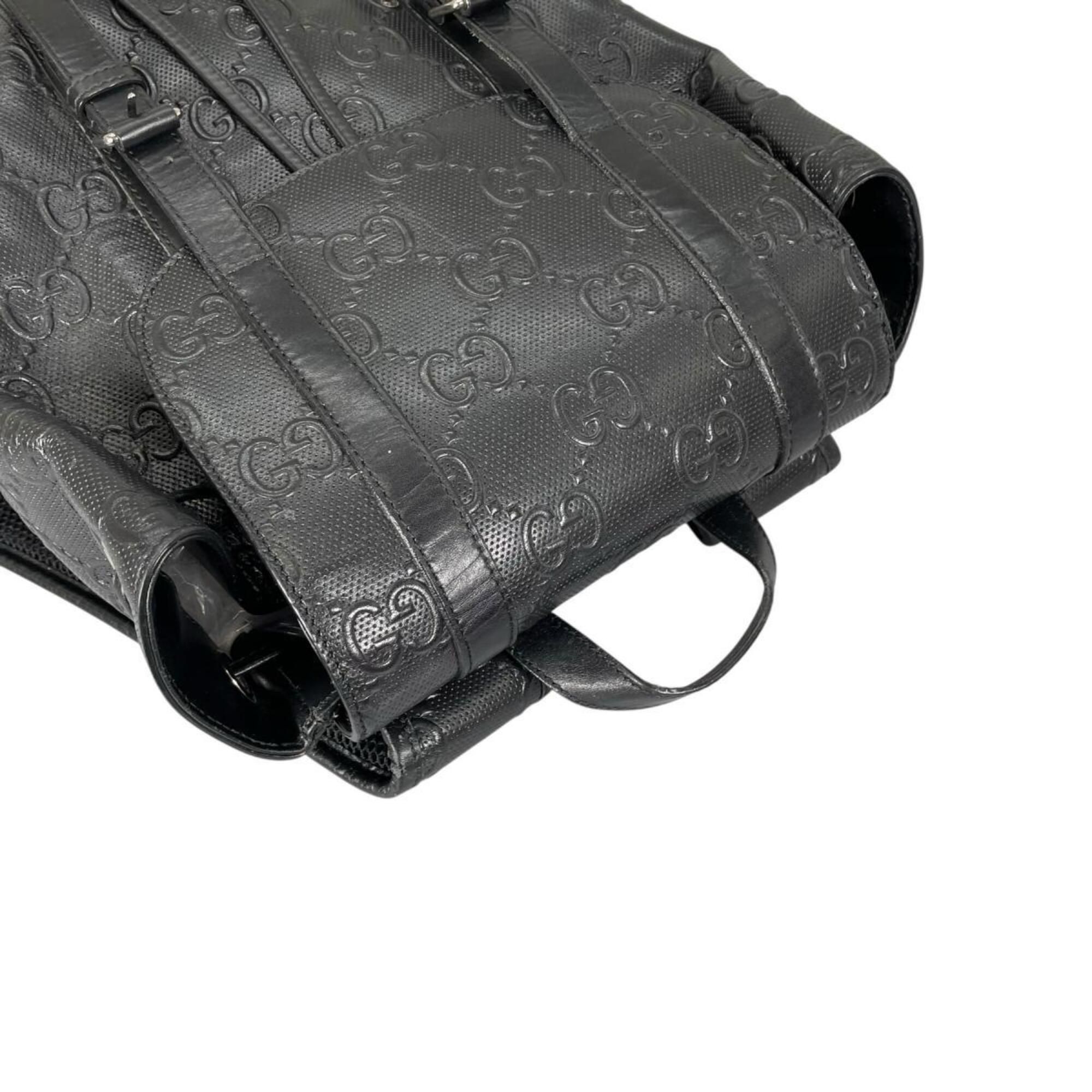 Leather Backpack (Pre-Owned) - Gucci - Modalova