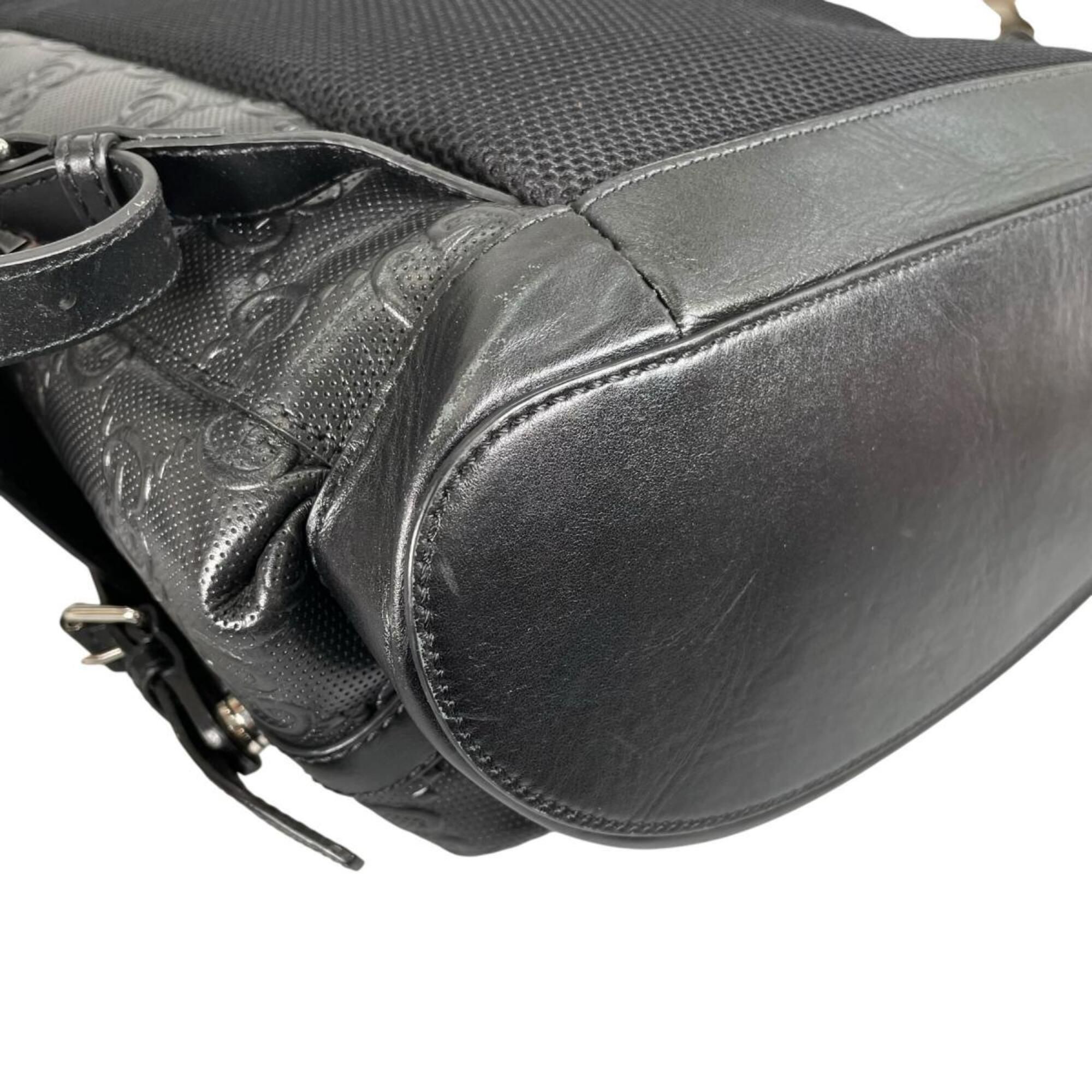 Leather Backpack (Pre-Owned) - Gucci - Modalova