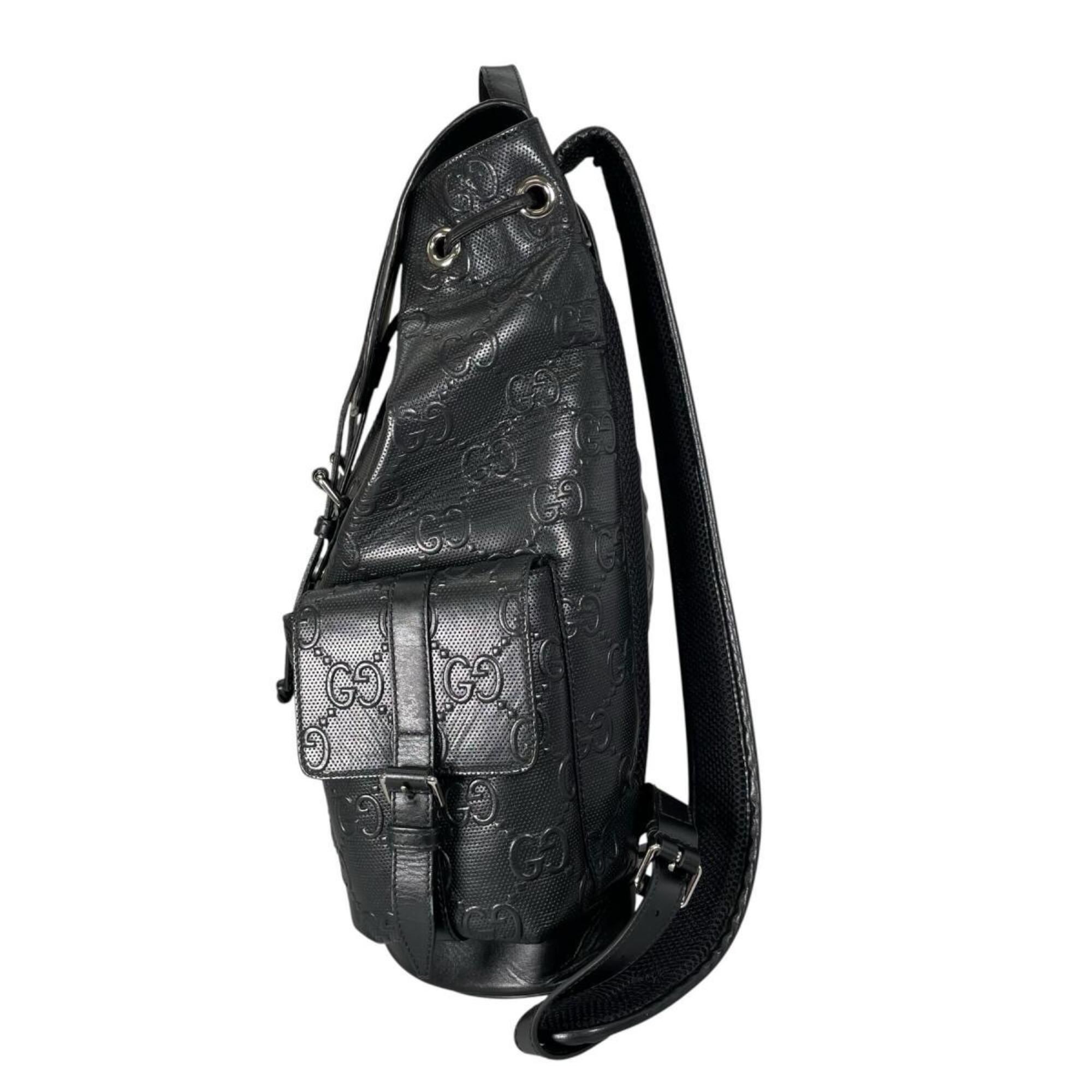 Leather Backpack (Pre-Owned) - Gucci - Modalova