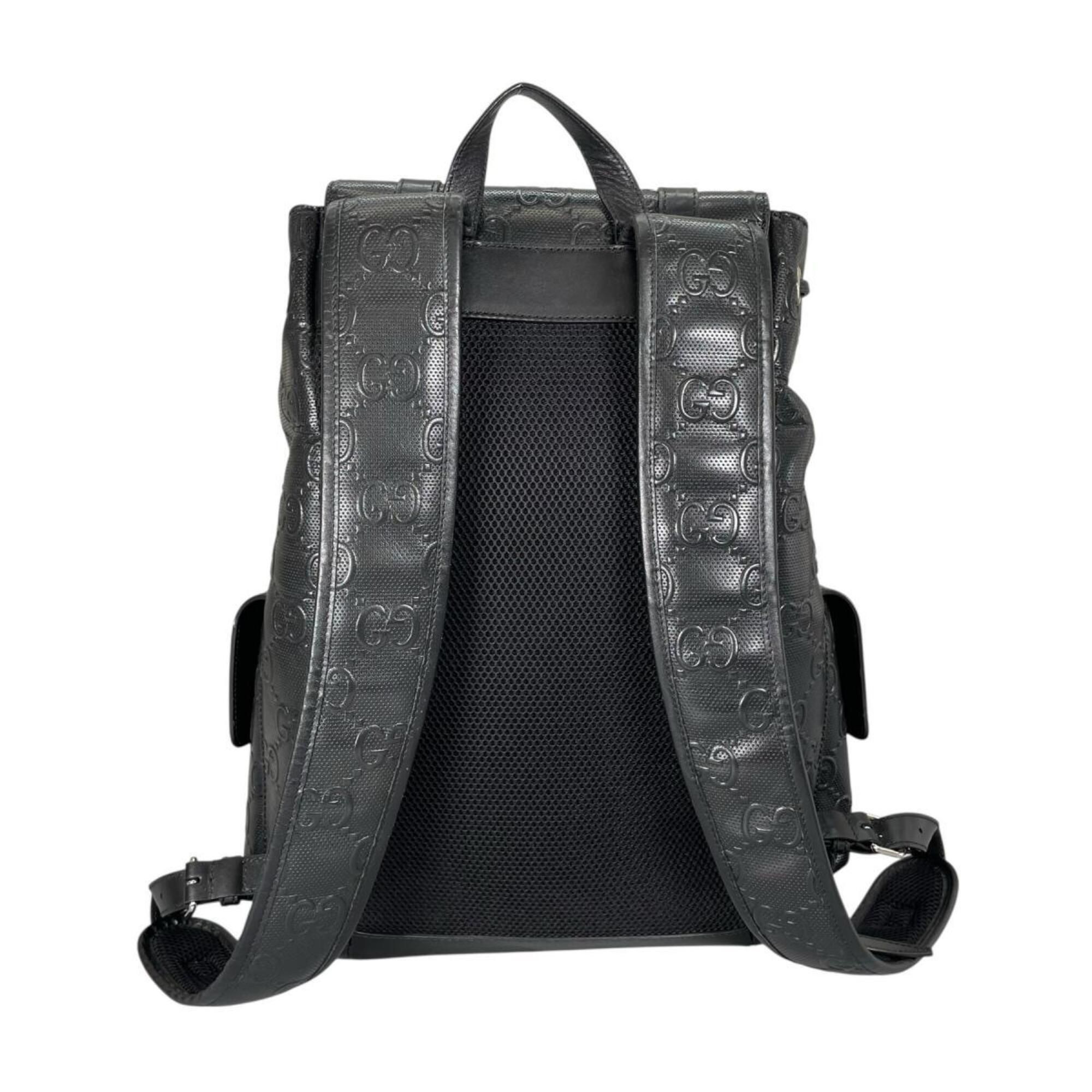 Leather Backpack (Pre-Owned) - Gucci - Modalova