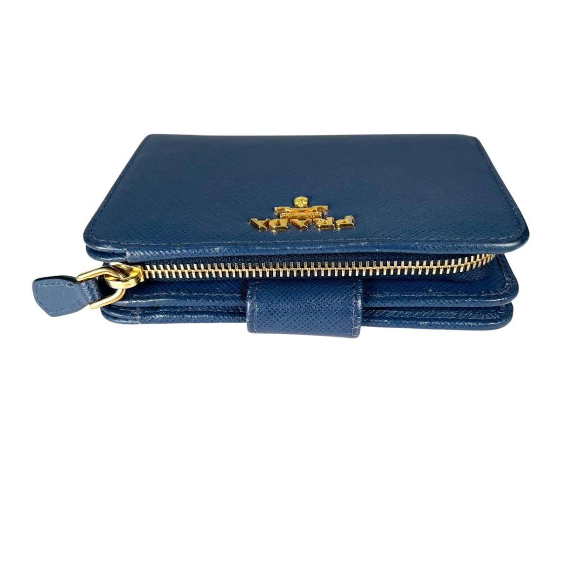 Saffiano Leather Wallet (Bi-Fold) (Pre-Owned) - Prada - Modalova