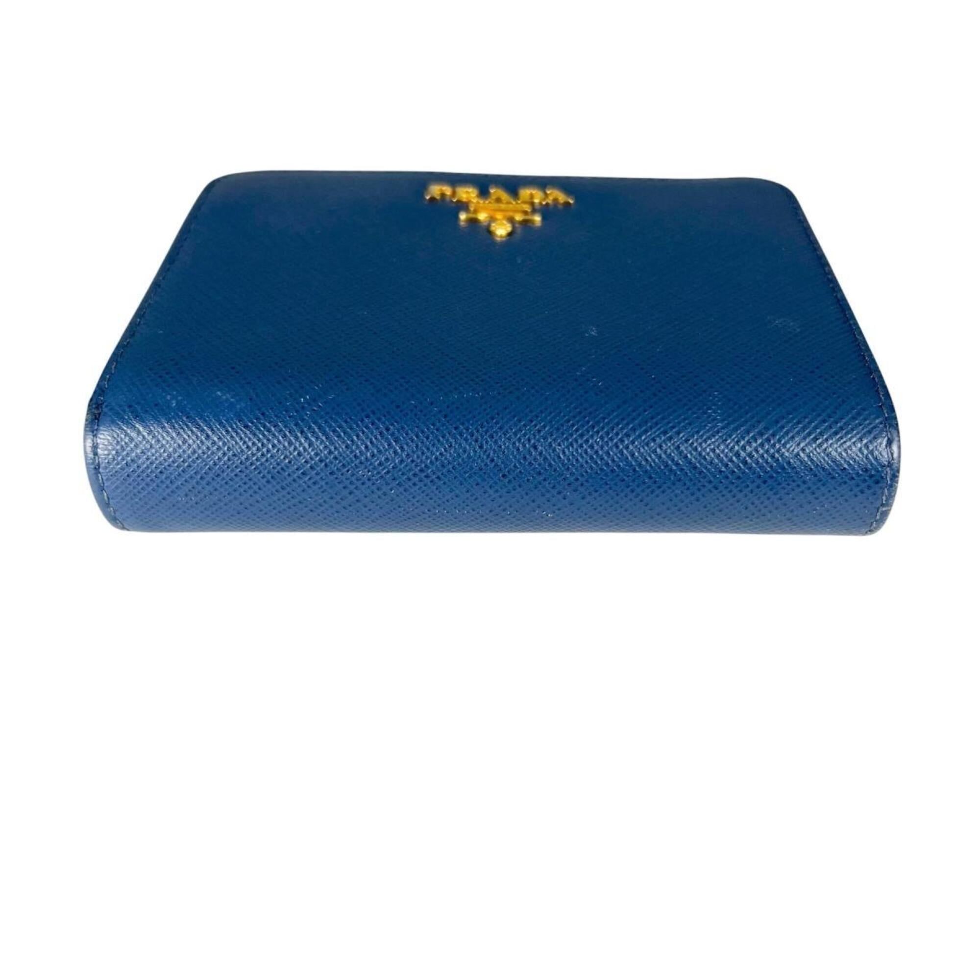 Saffiano Leather Wallet (Bi-Fold) (Pre-Owned) - Prada - Modalova