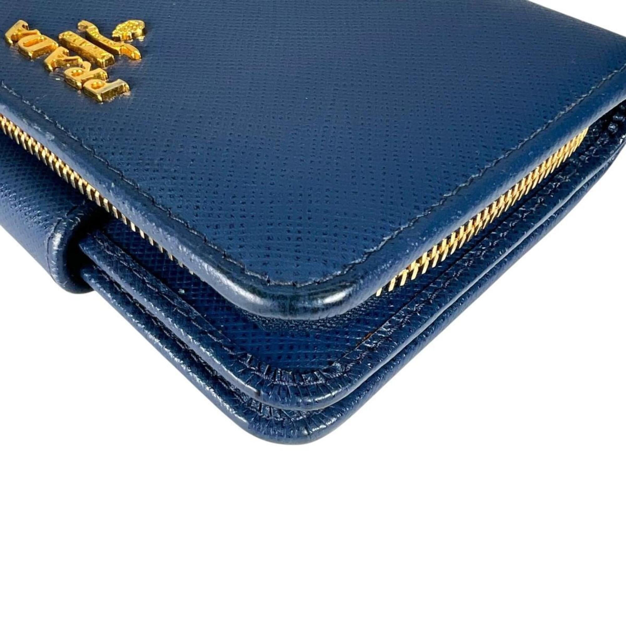 Saffiano Leather Wallet (Bi-Fold) (Pre-Owned) - Prada - Modalova