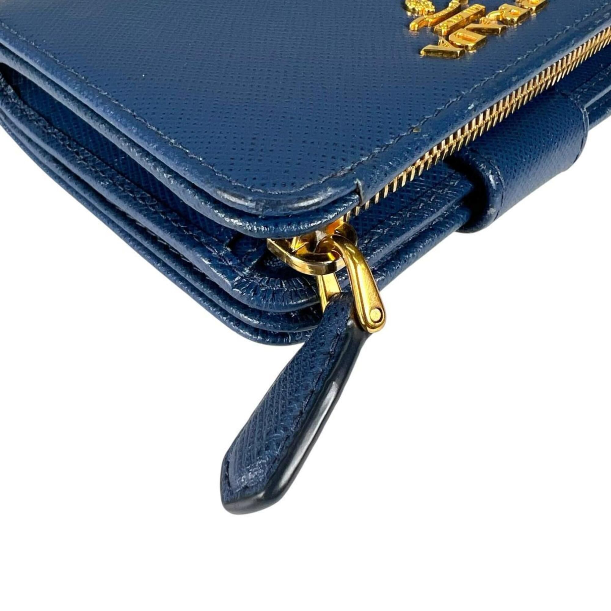 Saffiano Leather Wallet (Bi-Fold) (Pre-Owned) - Prada - Modalova