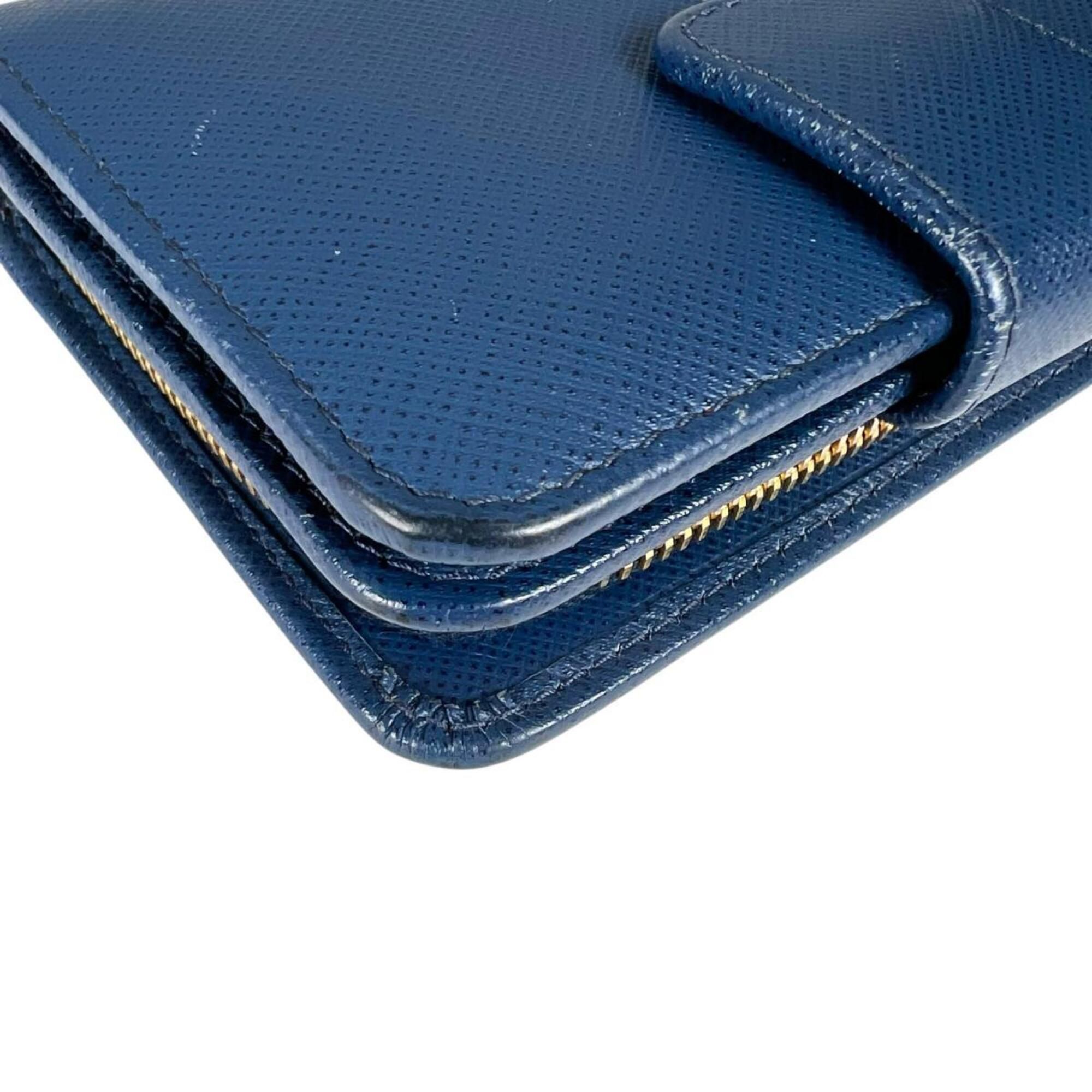 Saffiano Leather Wallet (Bi-Fold) (Pre-Owned) - Prada - Modalova