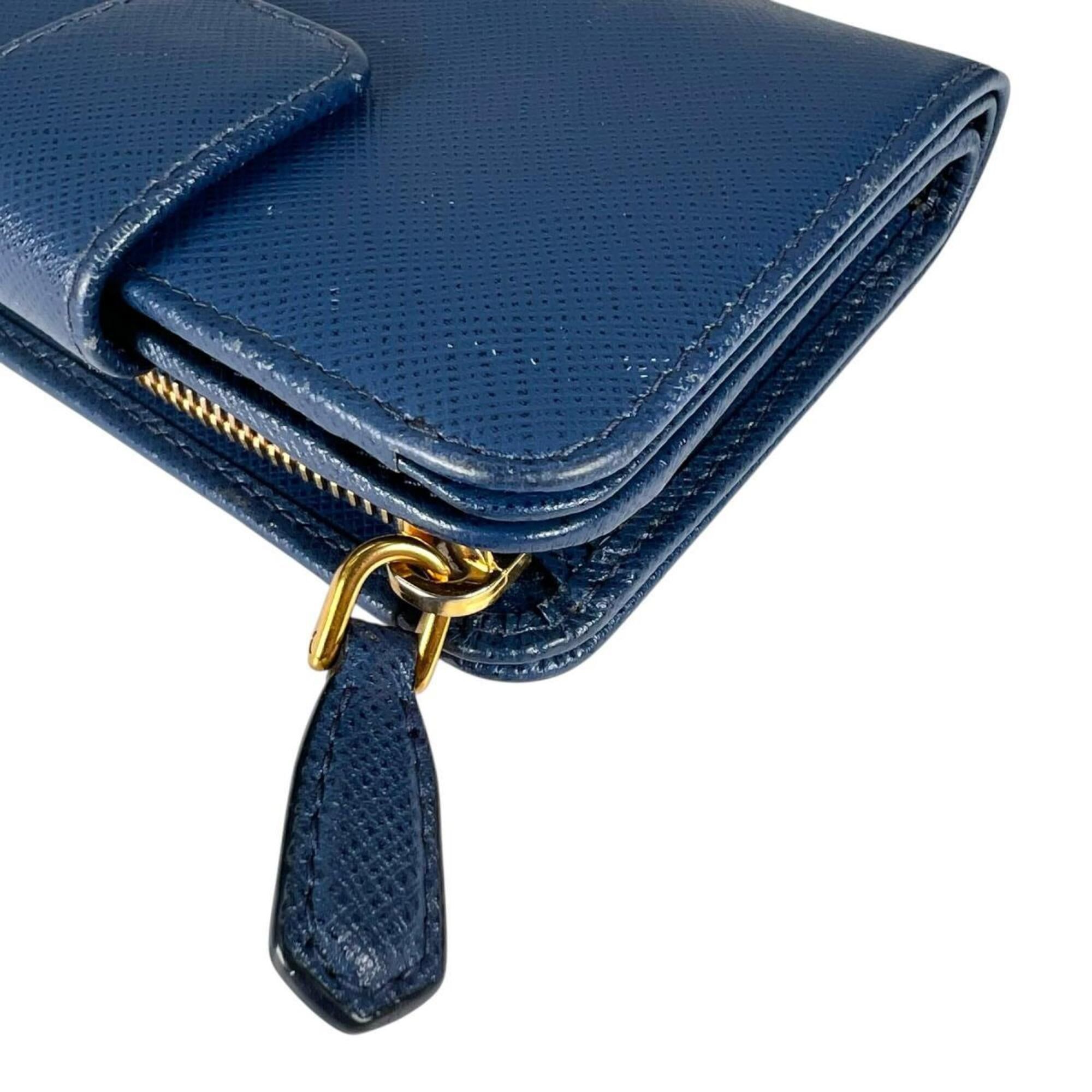 Saffiano Leather Wallet (Bi-Fold) (Pre-Owned) - Prada - Modalova